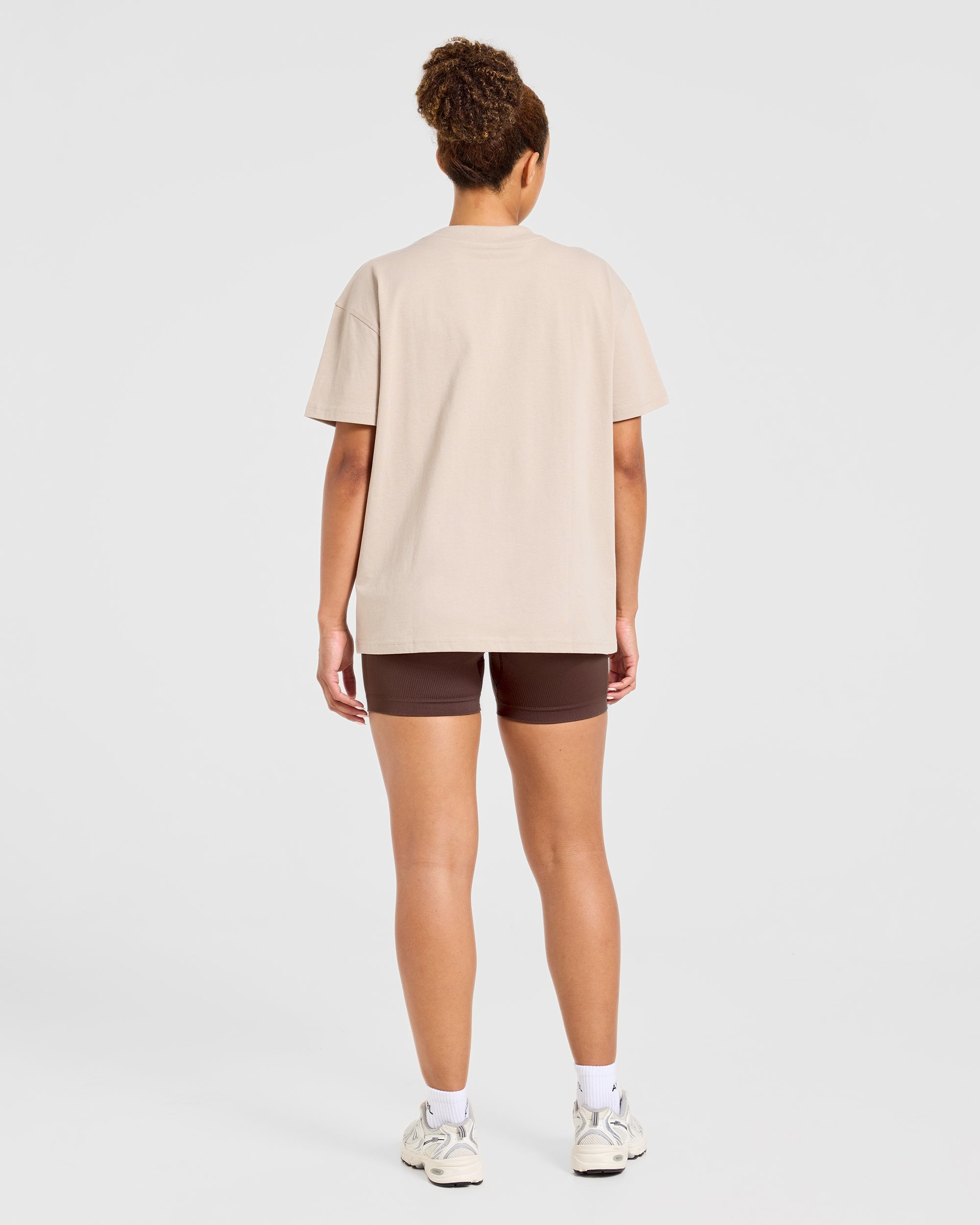 AYBL Sports 18 Oversized T Shirt - Mocha