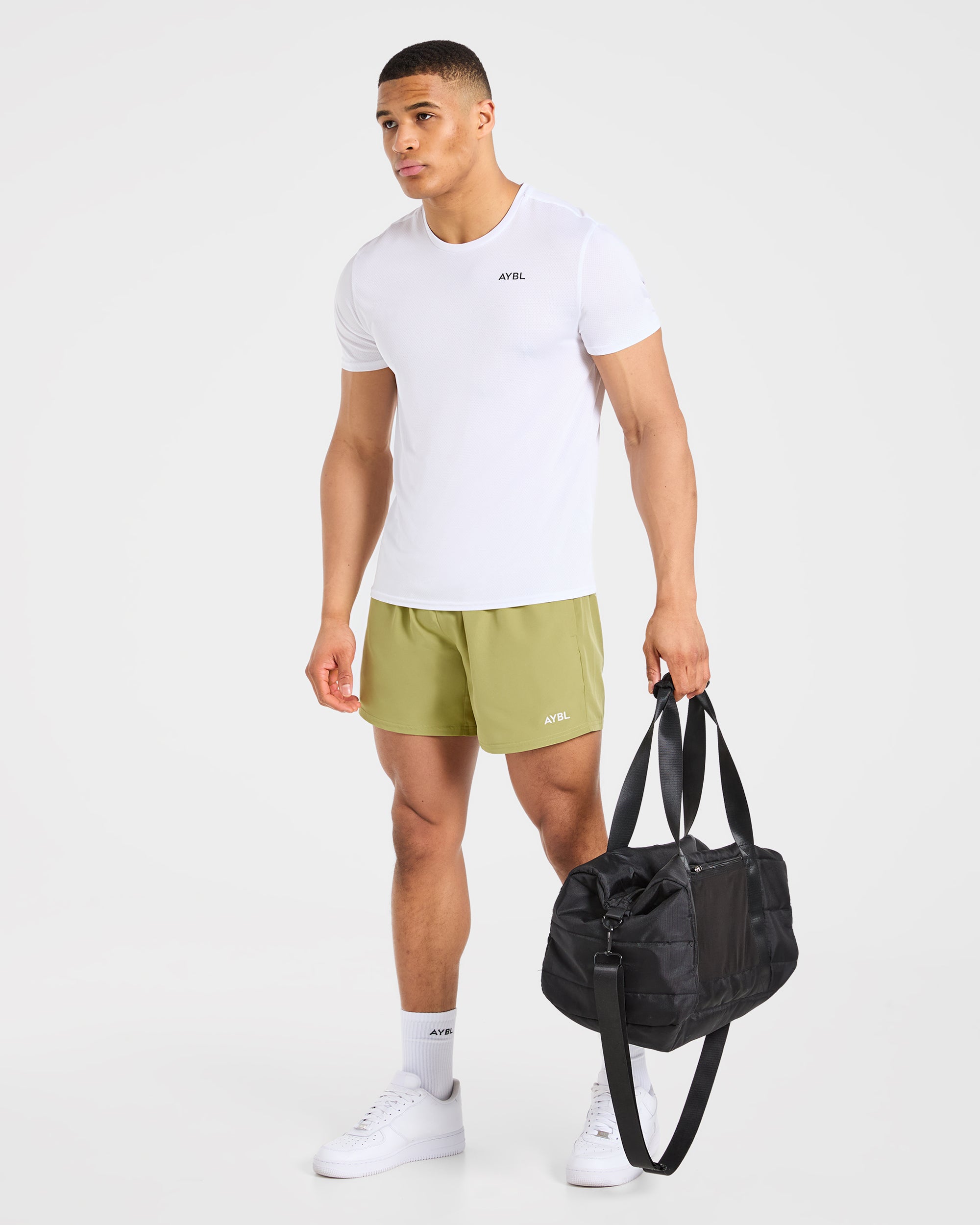 Core 5" Shorts - Citrus Olive