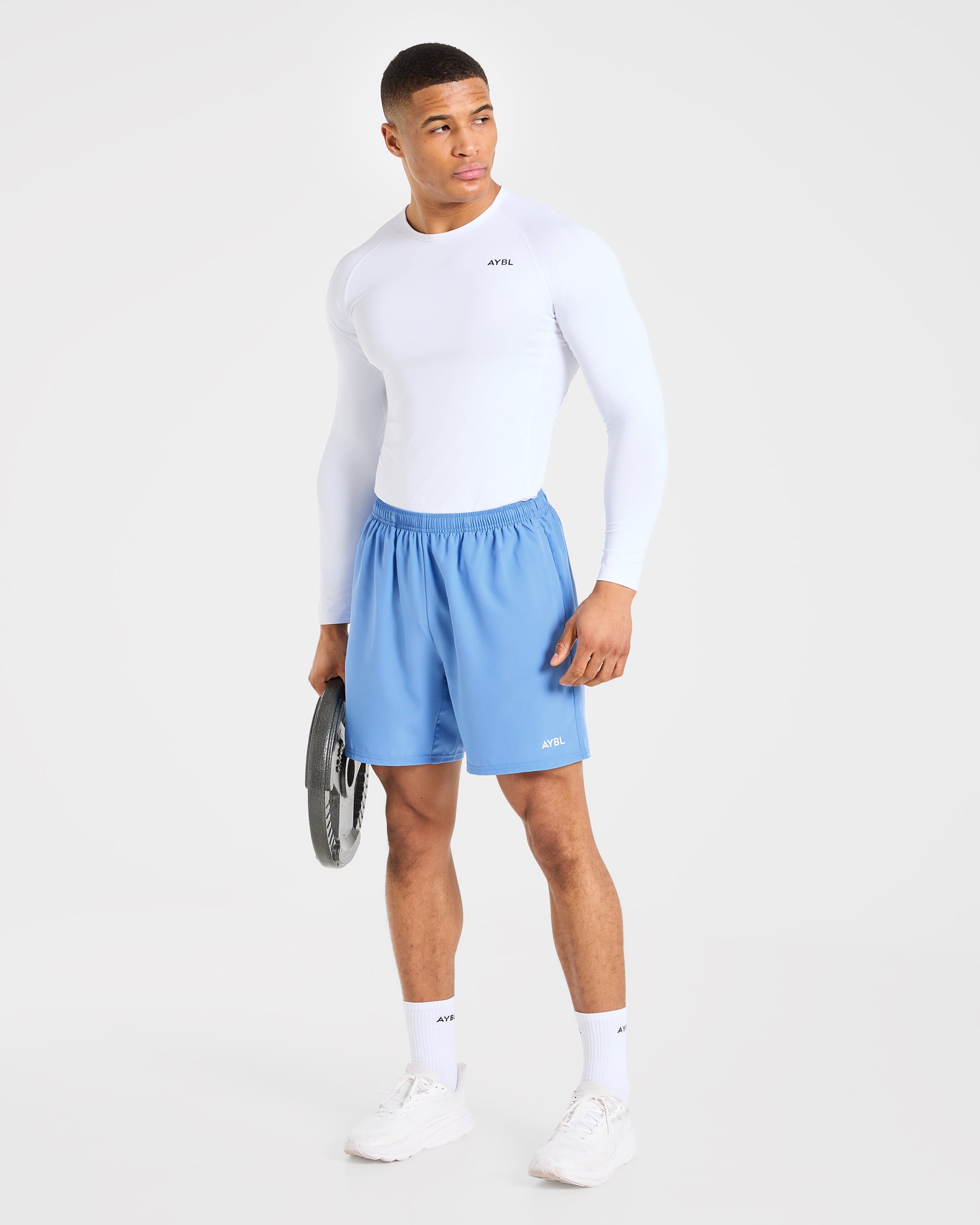 Core 7" Shorts  - Muted Blue