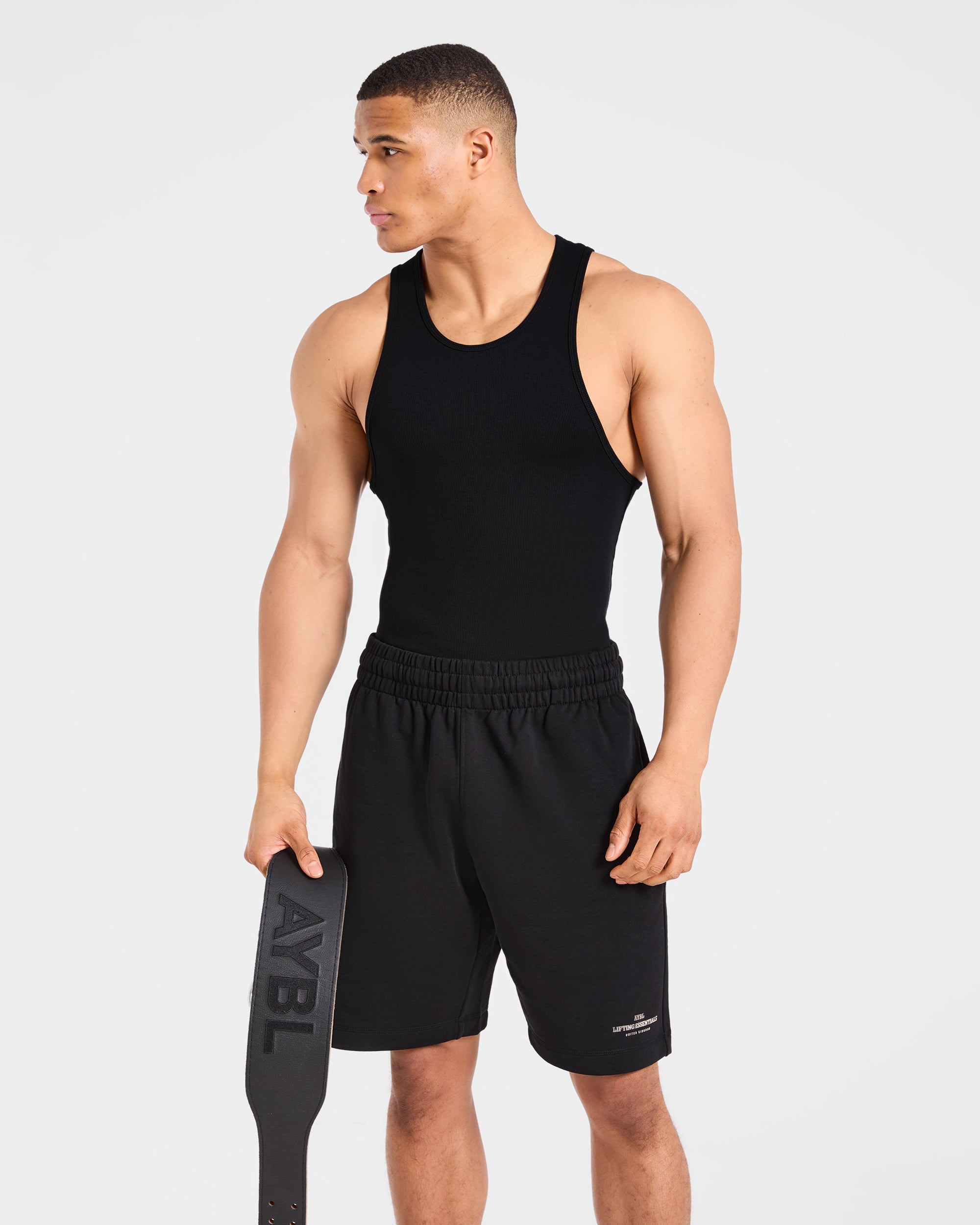 Apex Lifting Essentials Shorts - Black/Cream