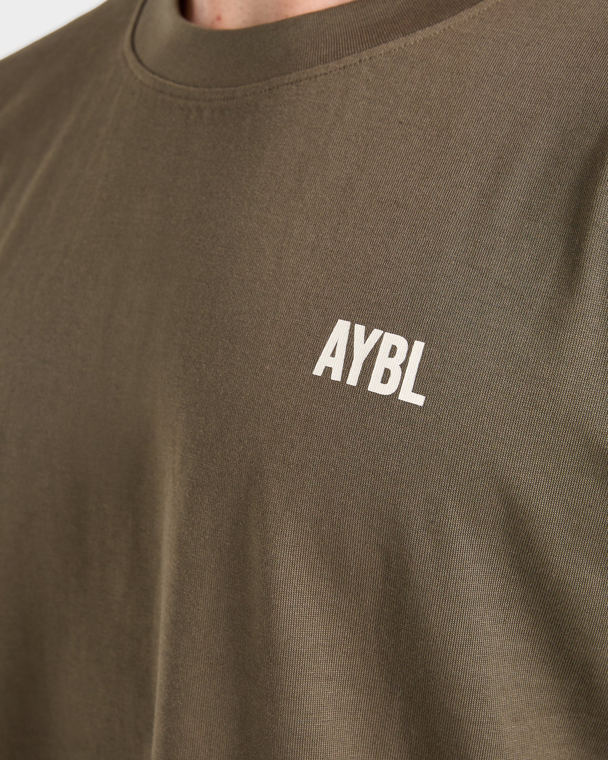 AYBL Iron Club Oversized T Shirt - Olive Green