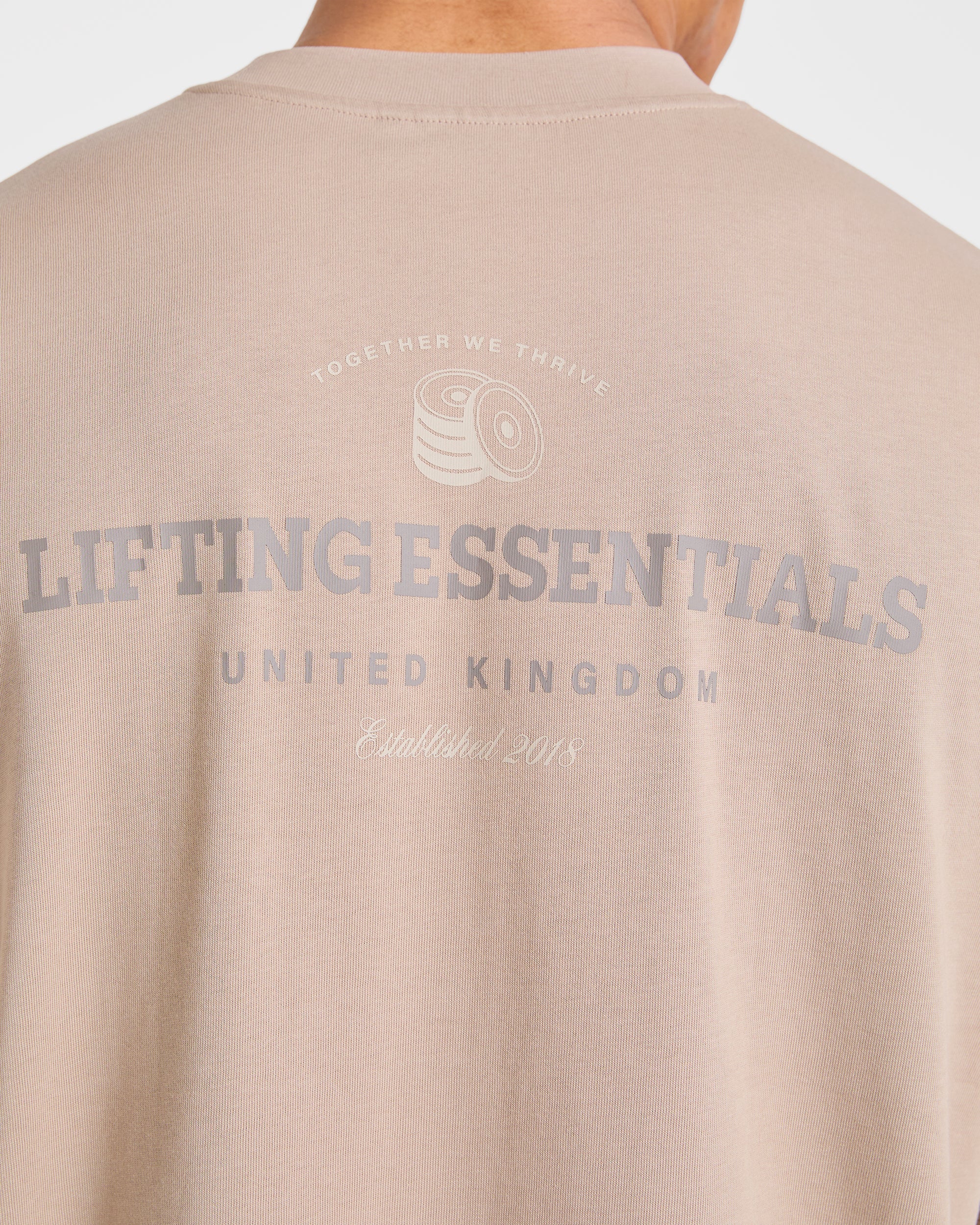 Apex Lifting Essentials Oversized T Shirt - Deep Fog