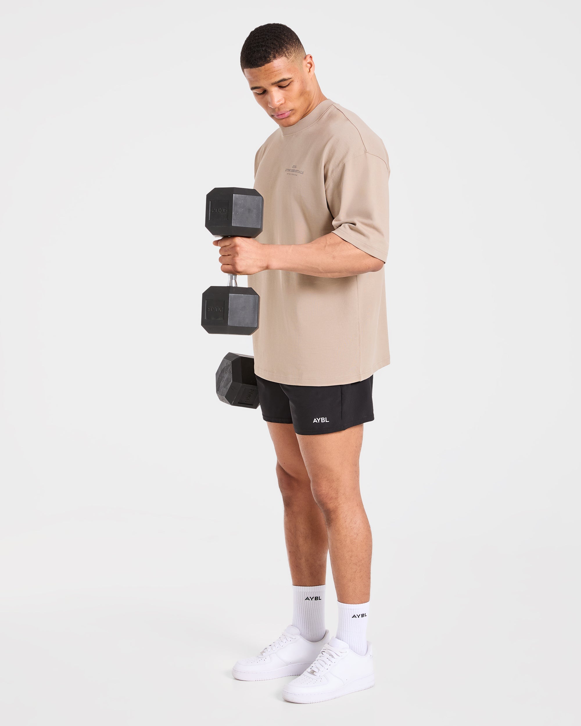 Apex Lifting Essentials Oversized T Shirt - Deep Fog