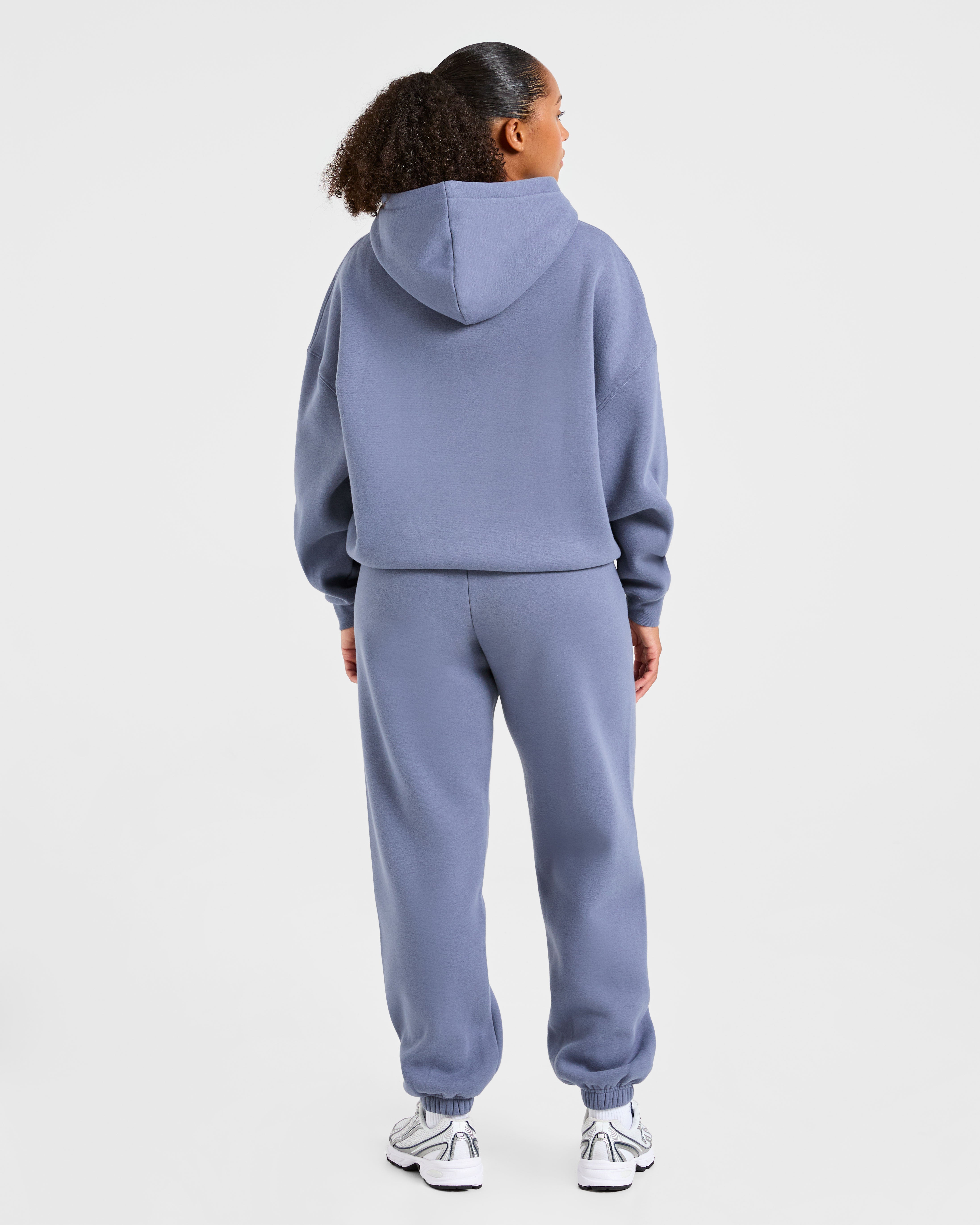 Classic Plush Oversized Joggers - Slate