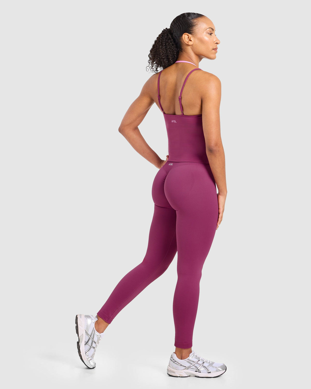 Double Layered Tank Top - Dusky Rose