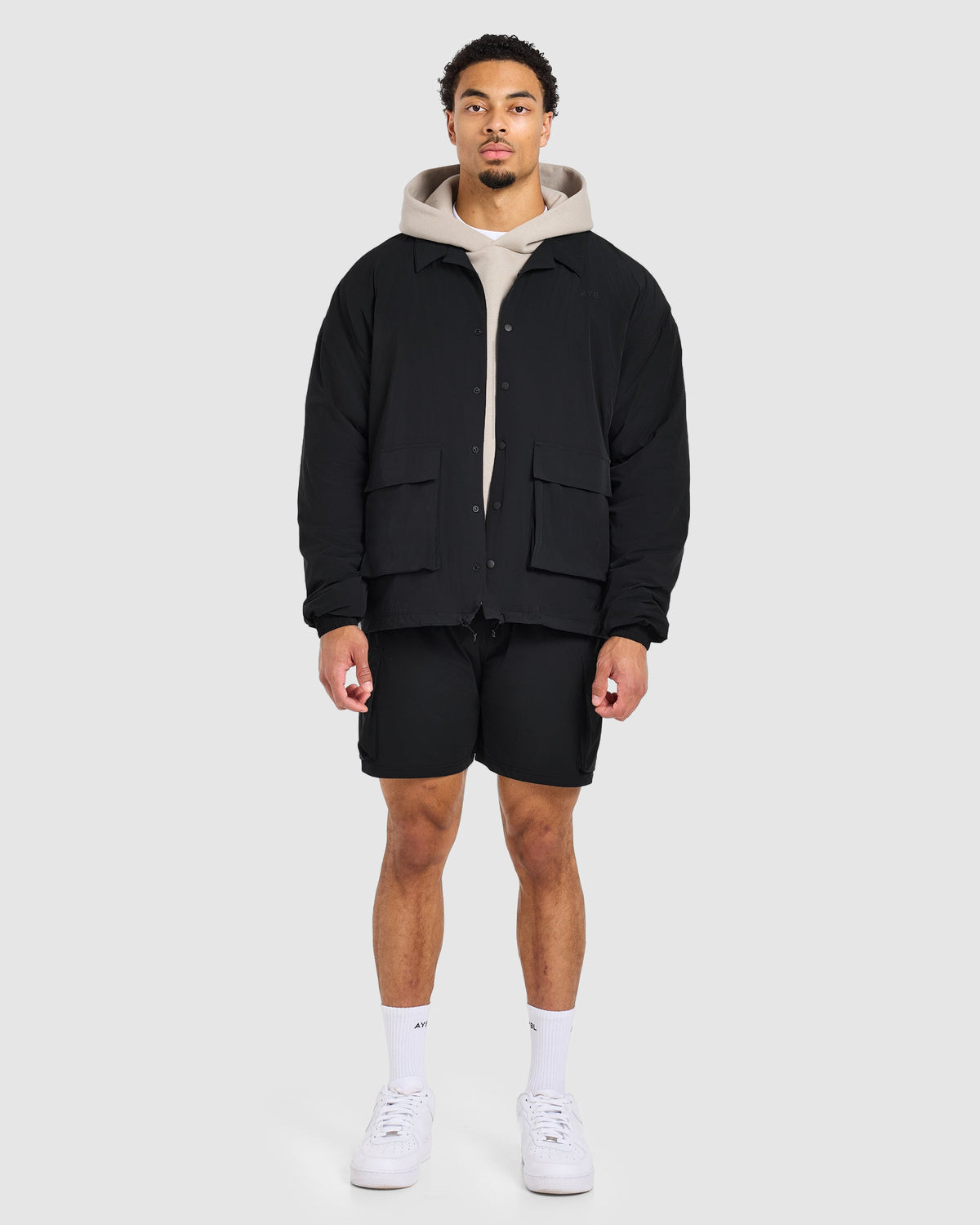 Reform Cargo Jacket - Black