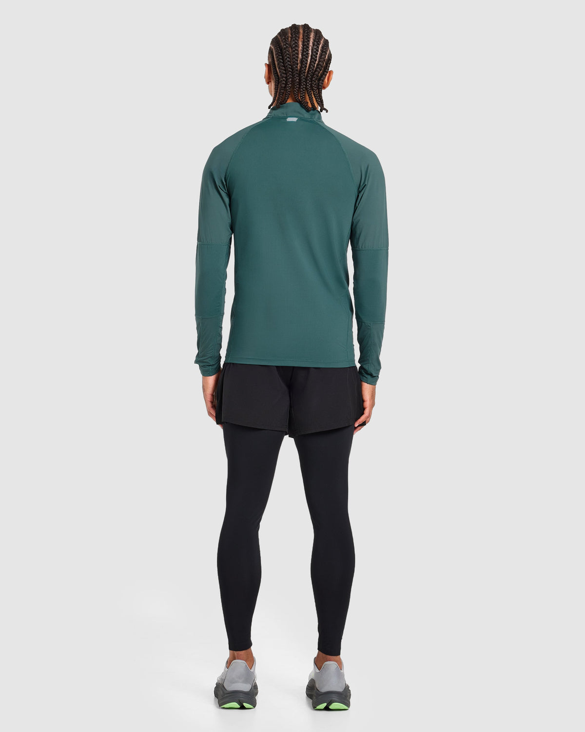 Run 1/4 Zip Pullover - Dark Teal