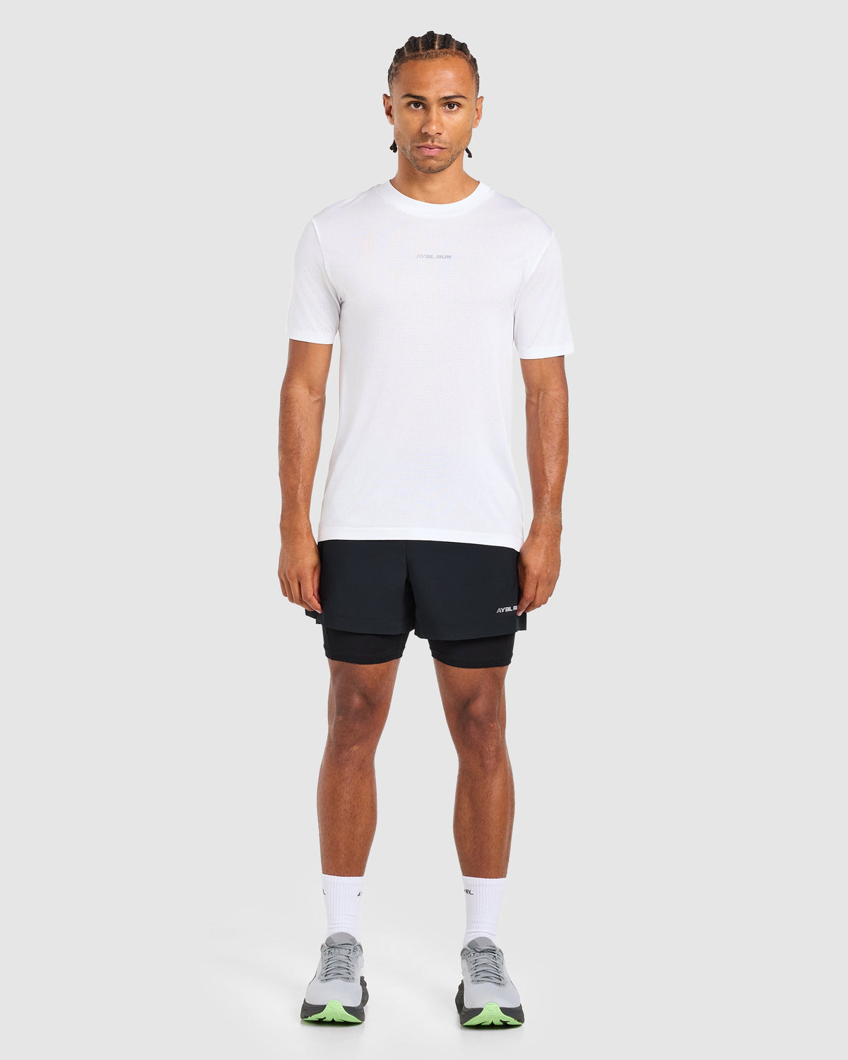 Run Seamless T Shirt - White