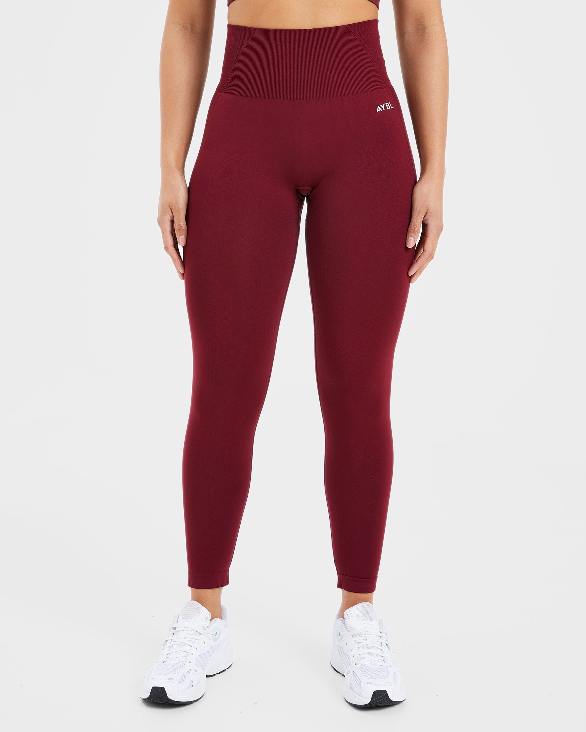 Empower Seamless Leggings - Red Wine