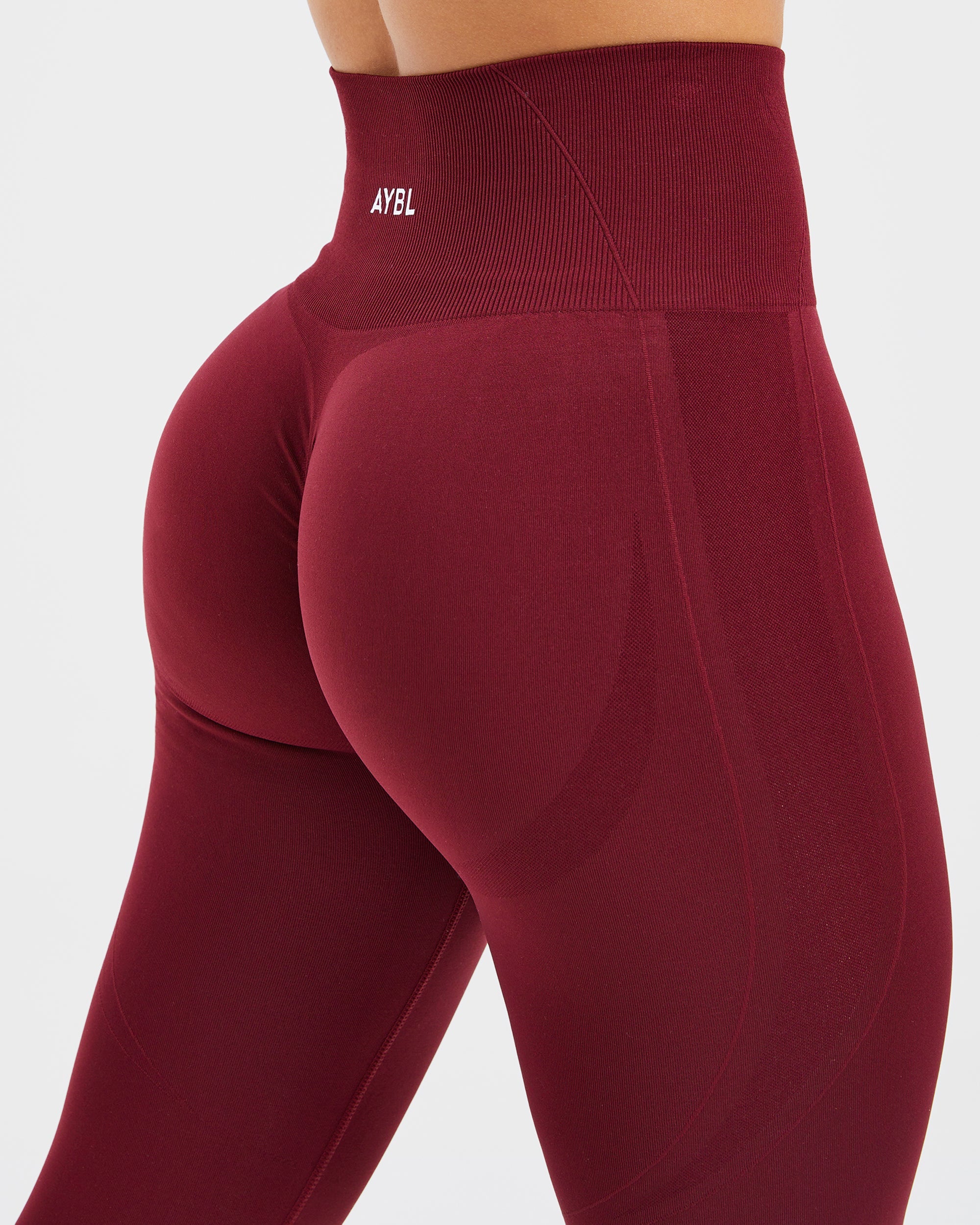 Empower Seamless Leggings - Red Wine