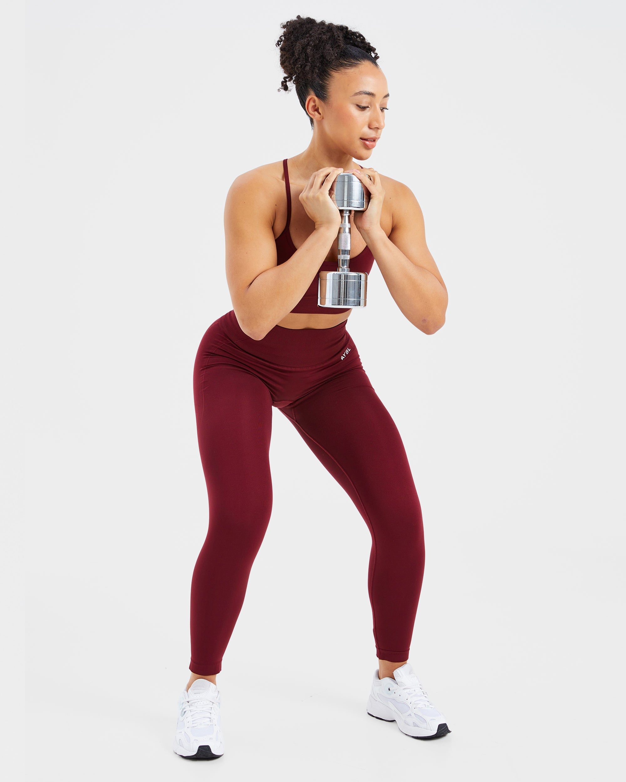 Empower Seamless Leggings - Red Wine