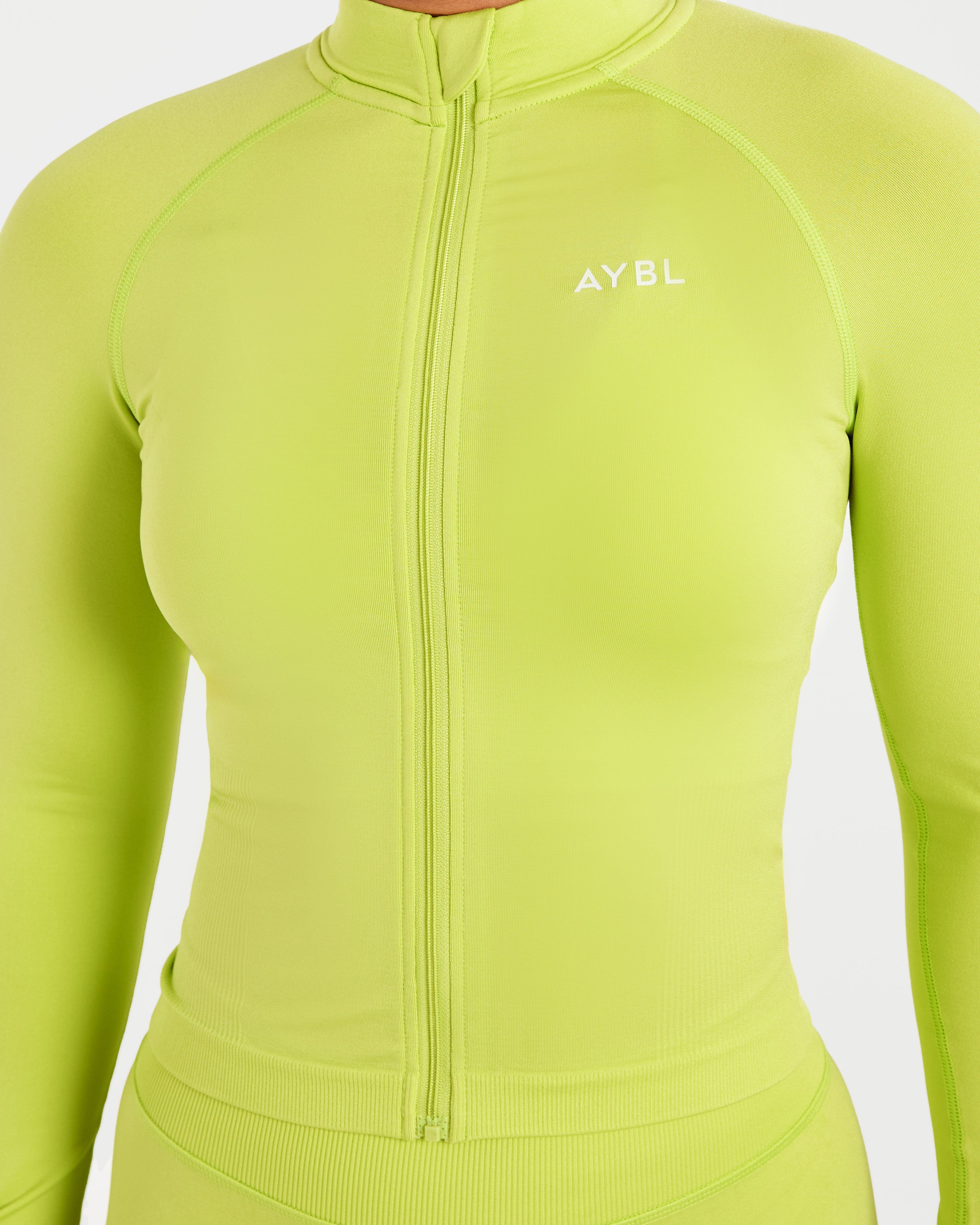 Adapt Seamless Jacket - Lime Green