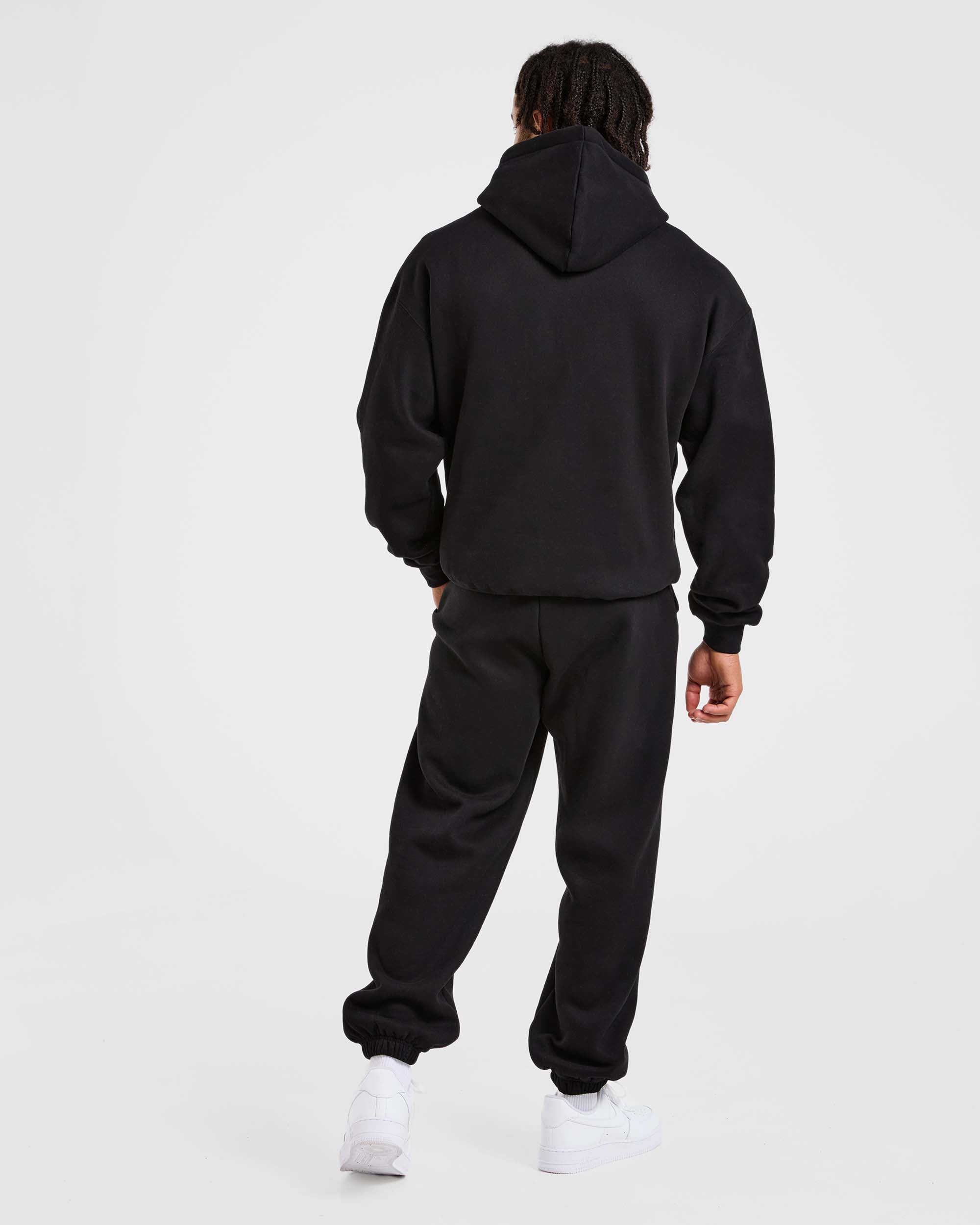 Academy Oversized Joggers - Black