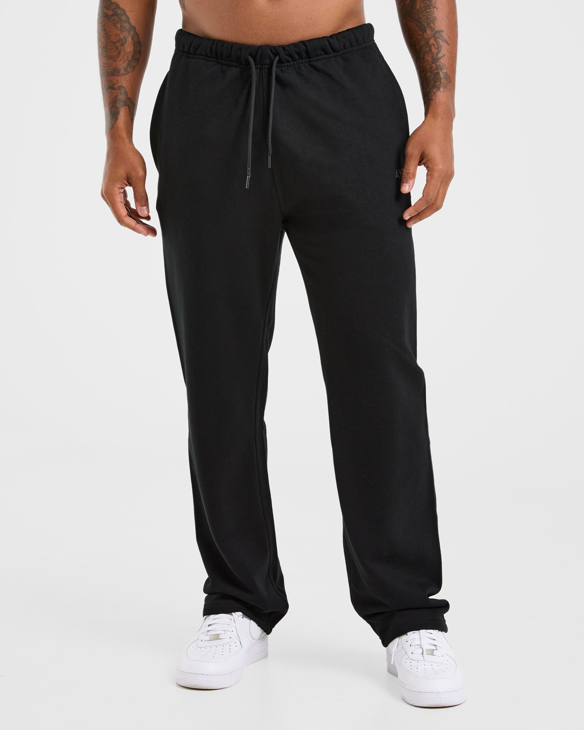 Craft Oversized Straight Leg Joggers - Black