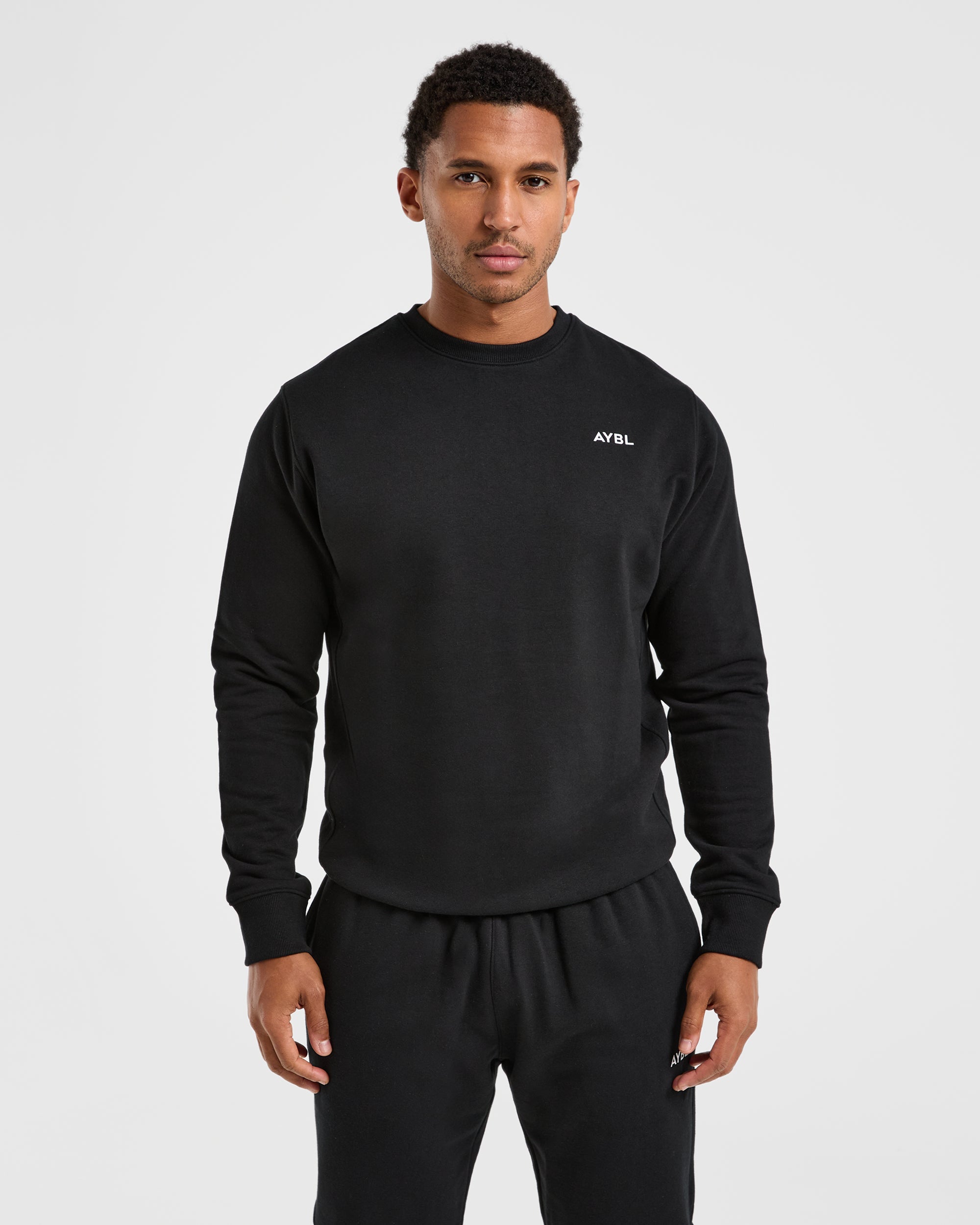 Essential Lightweight Sweater - Black