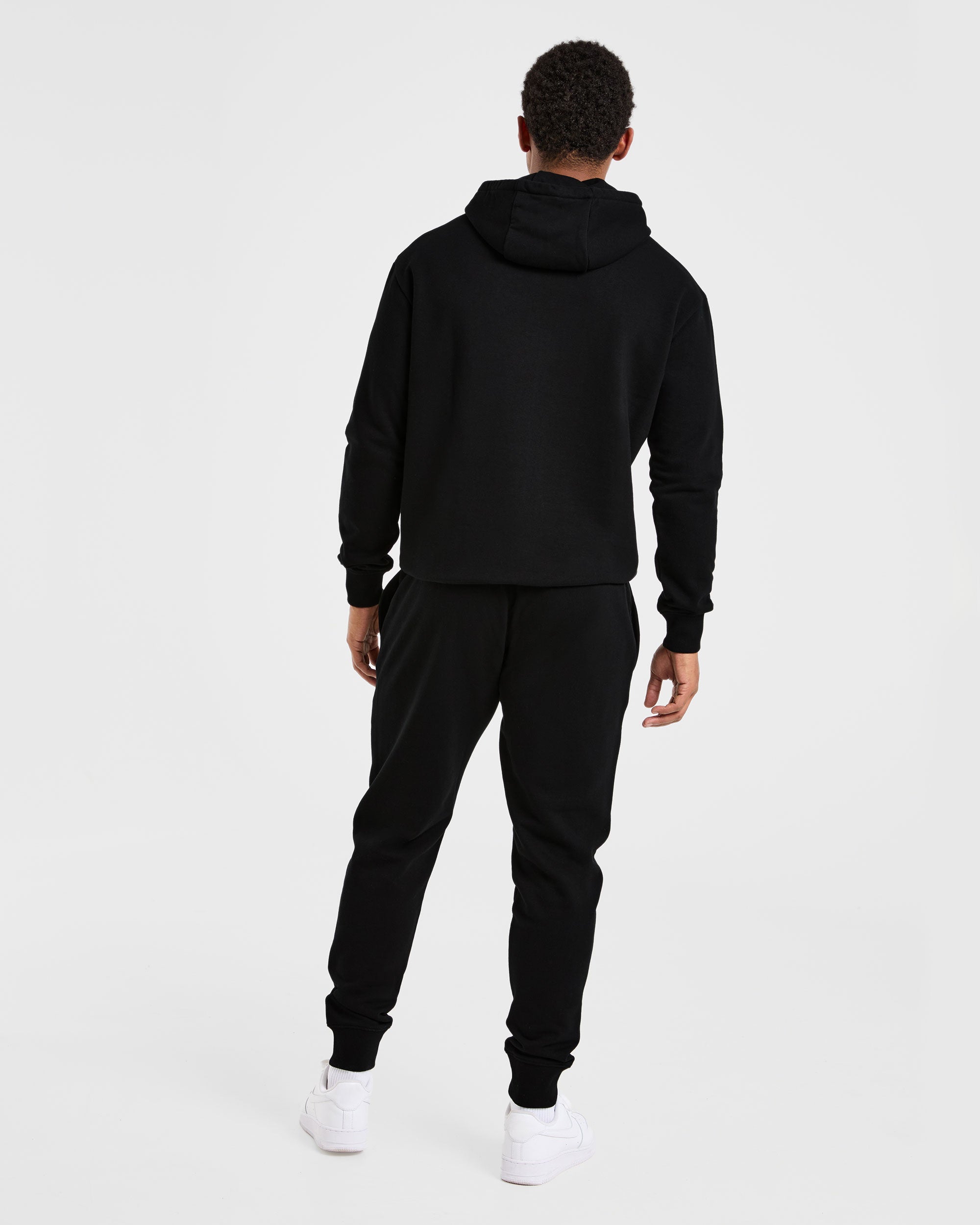 Essential Lightweight Hoodie - Black