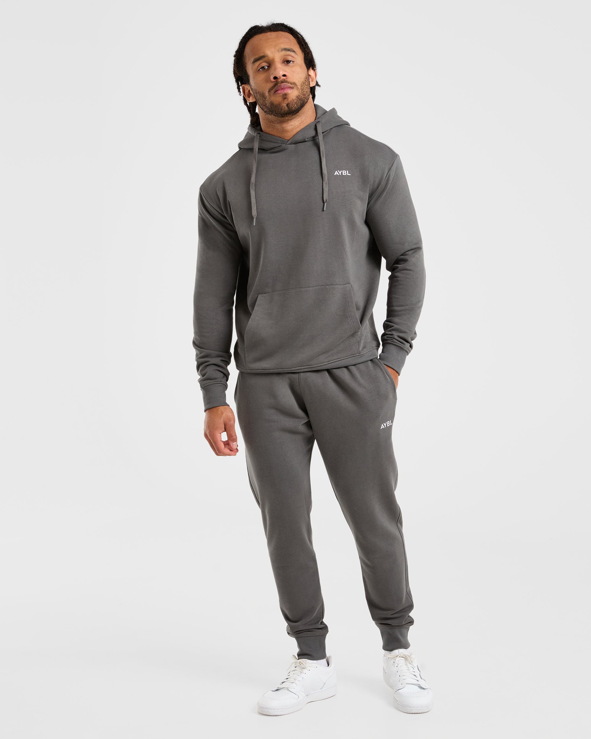 Essential Lightweight Hoodie - Charcoal