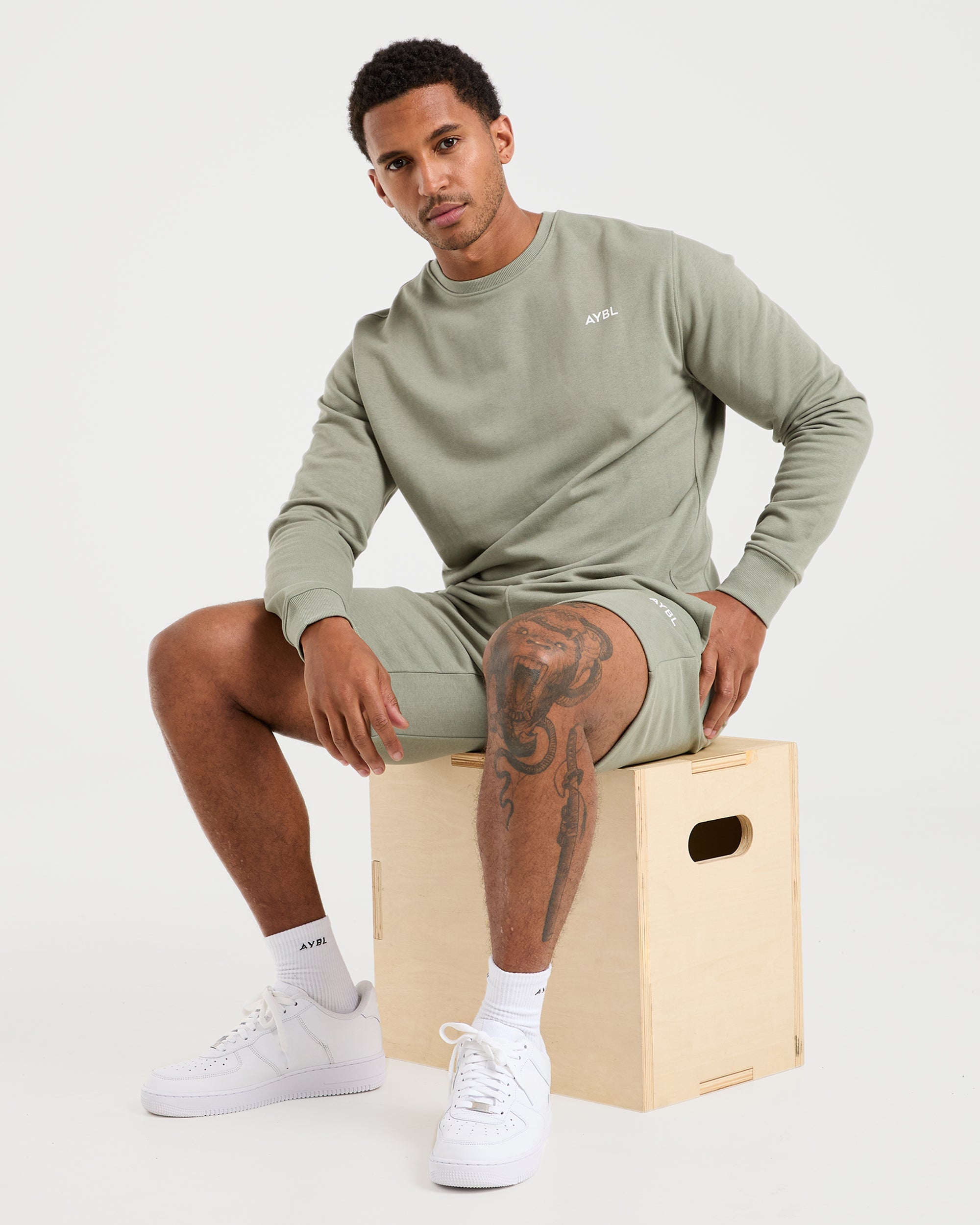 Essential Lightweight Sweater - Washed Sage