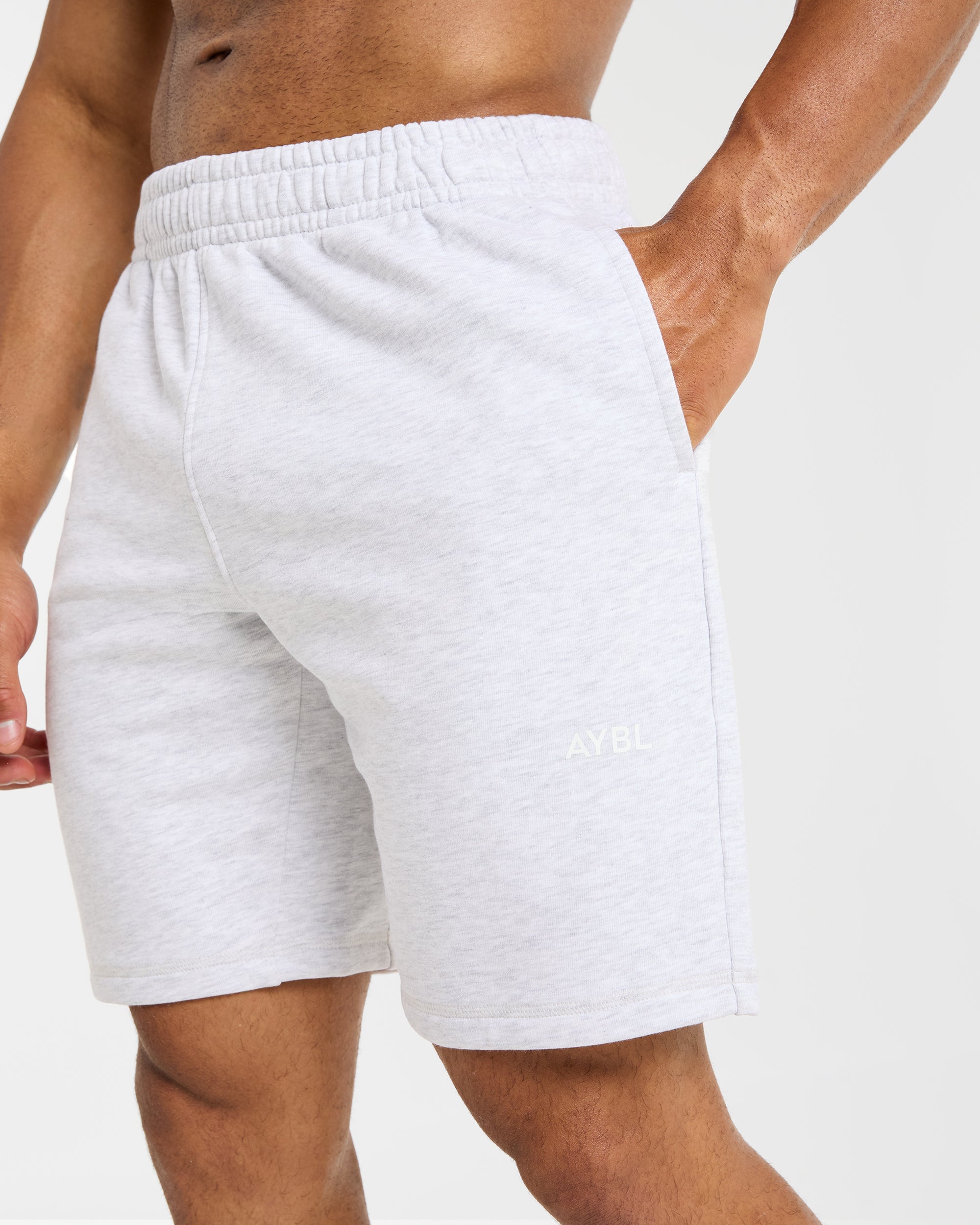 Essential Lightweight 7" Shorts - Grey Marl