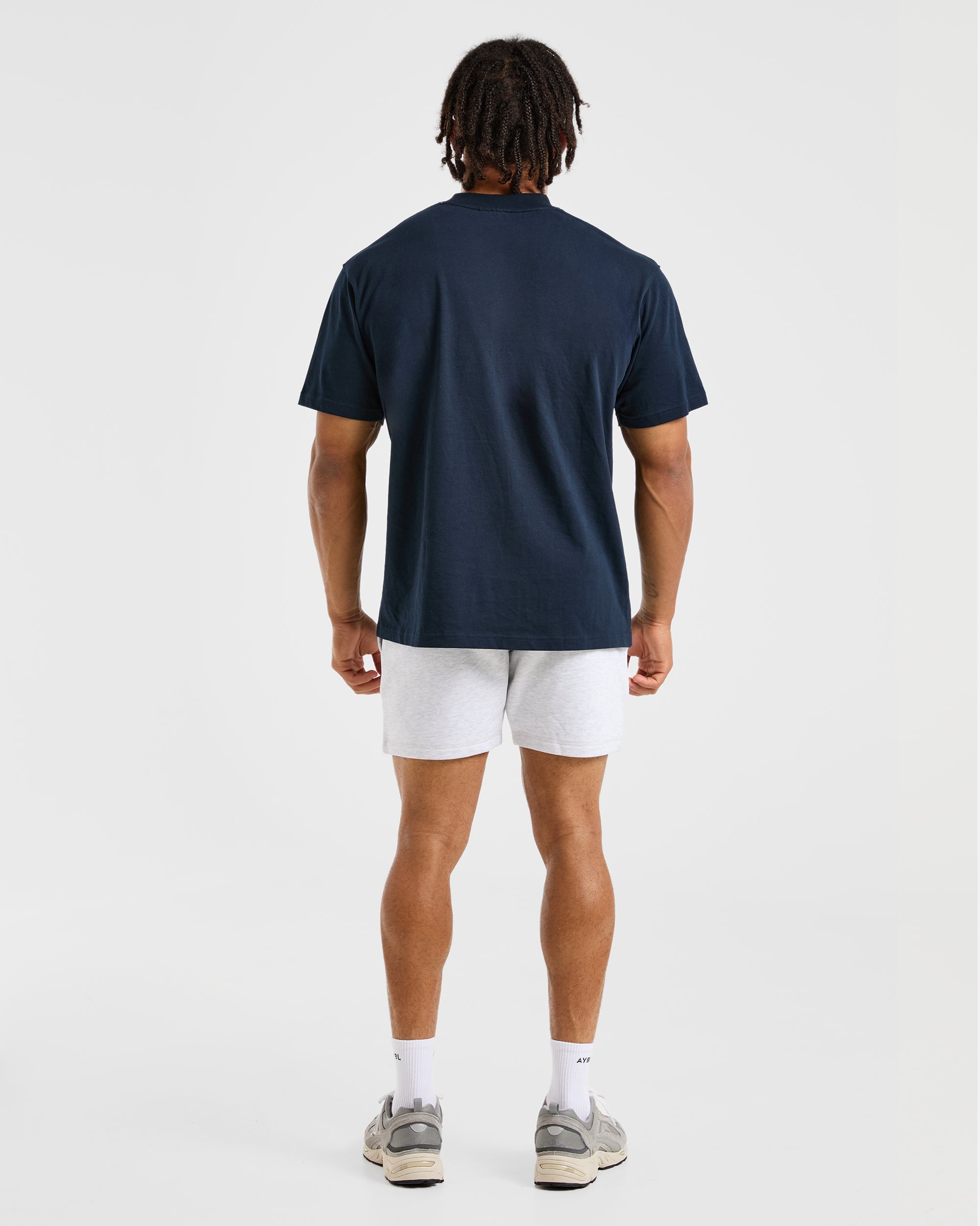 Essential Lightweight 5" Shorts - Grey Marl