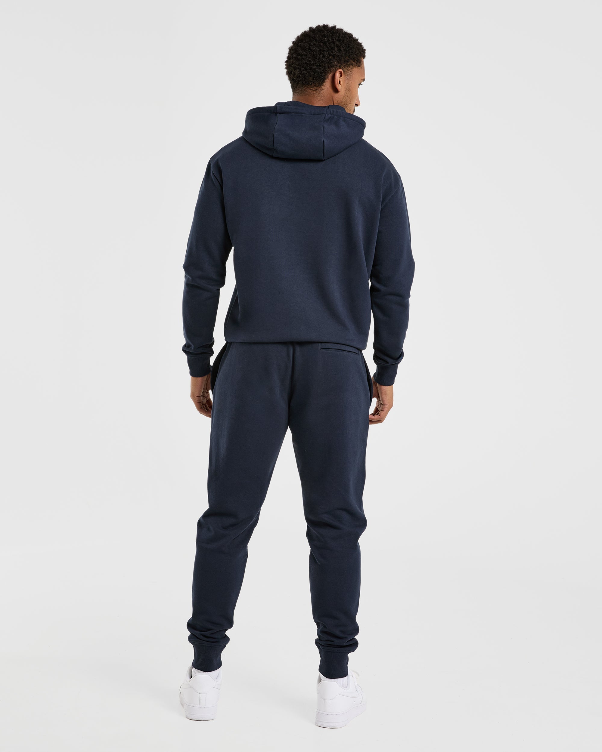 Essential Lightweight Hoodie - Navy