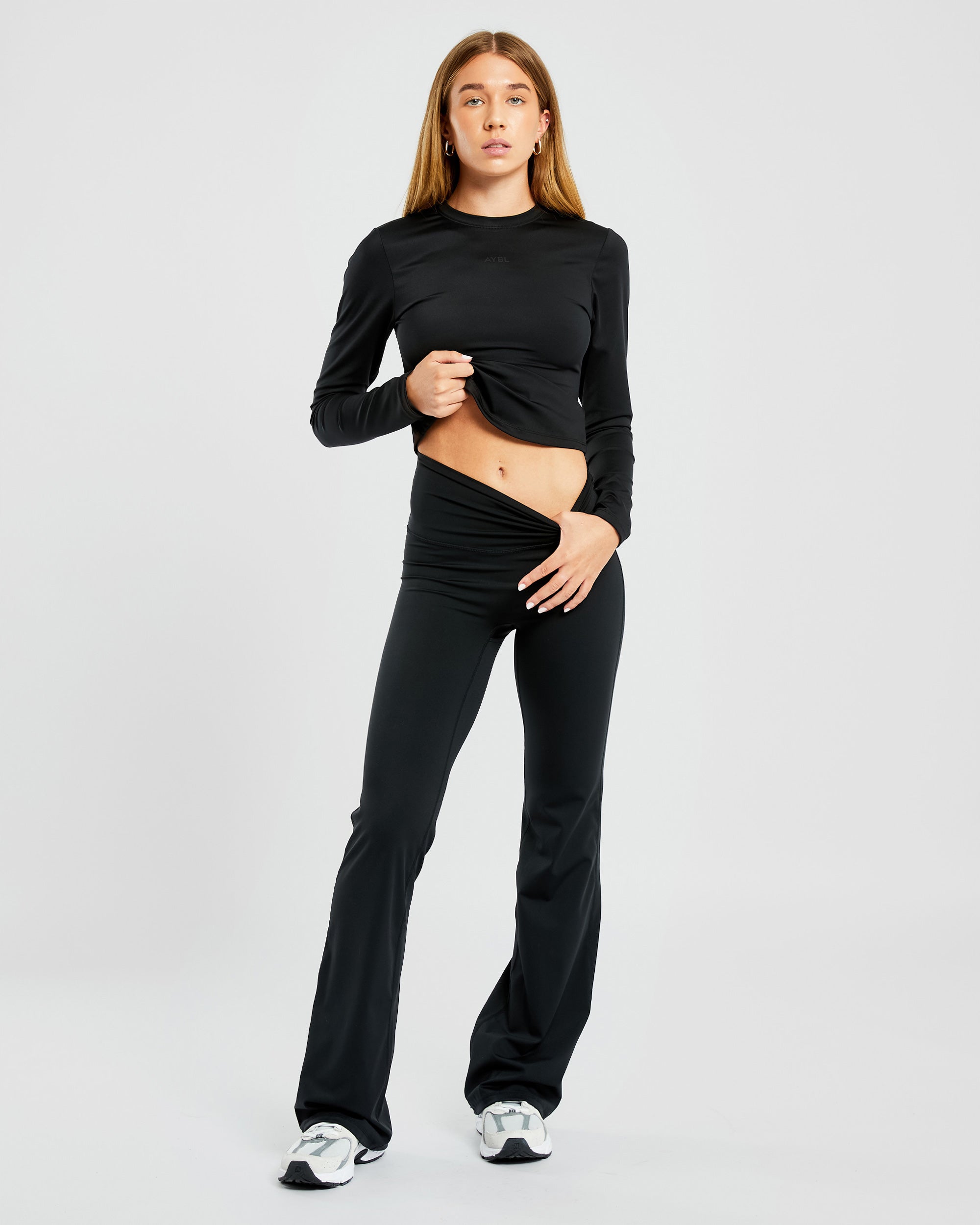 Sculpt Long Sleeve - Black