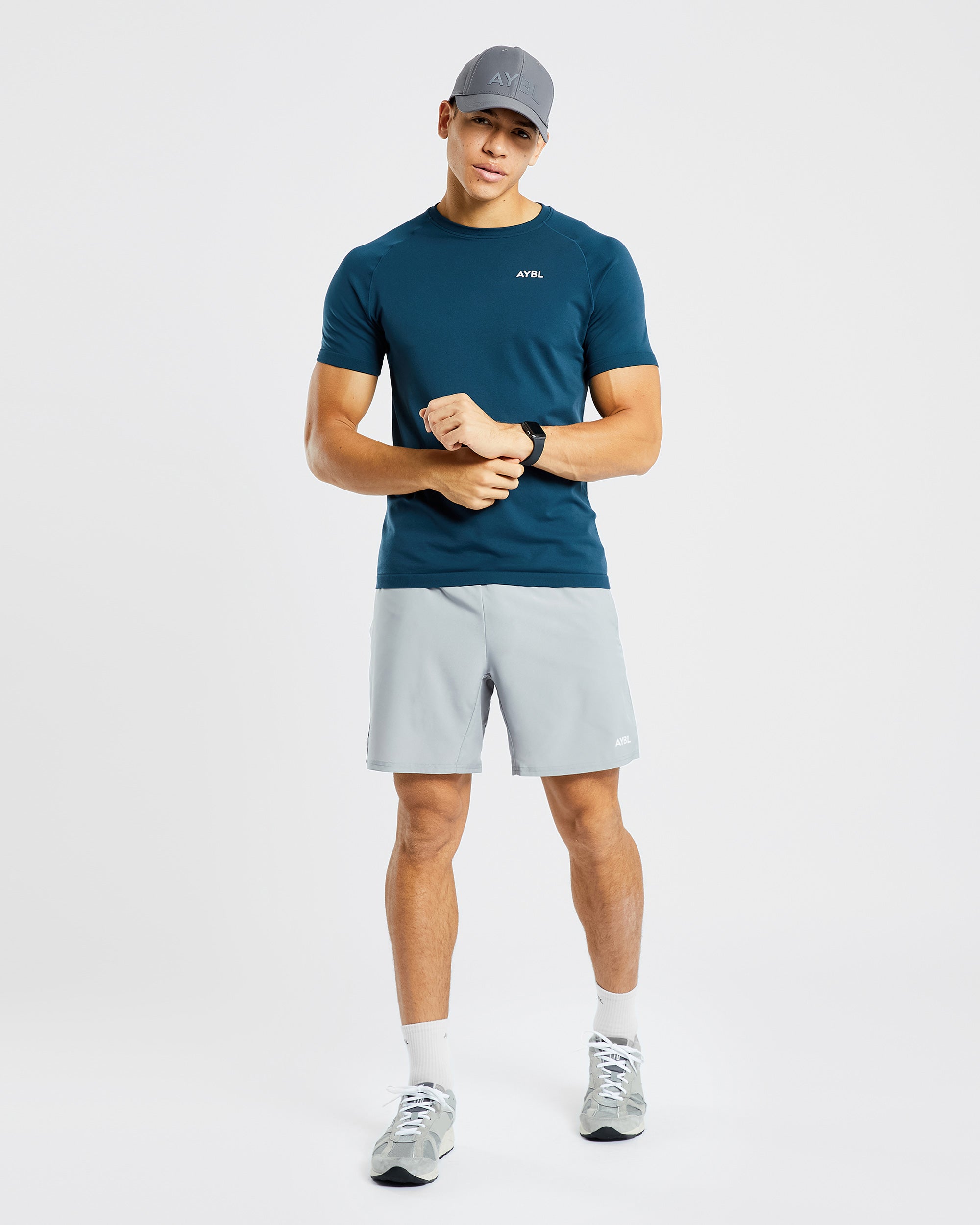 Ascend Seamless T Shirt - Marine Blue