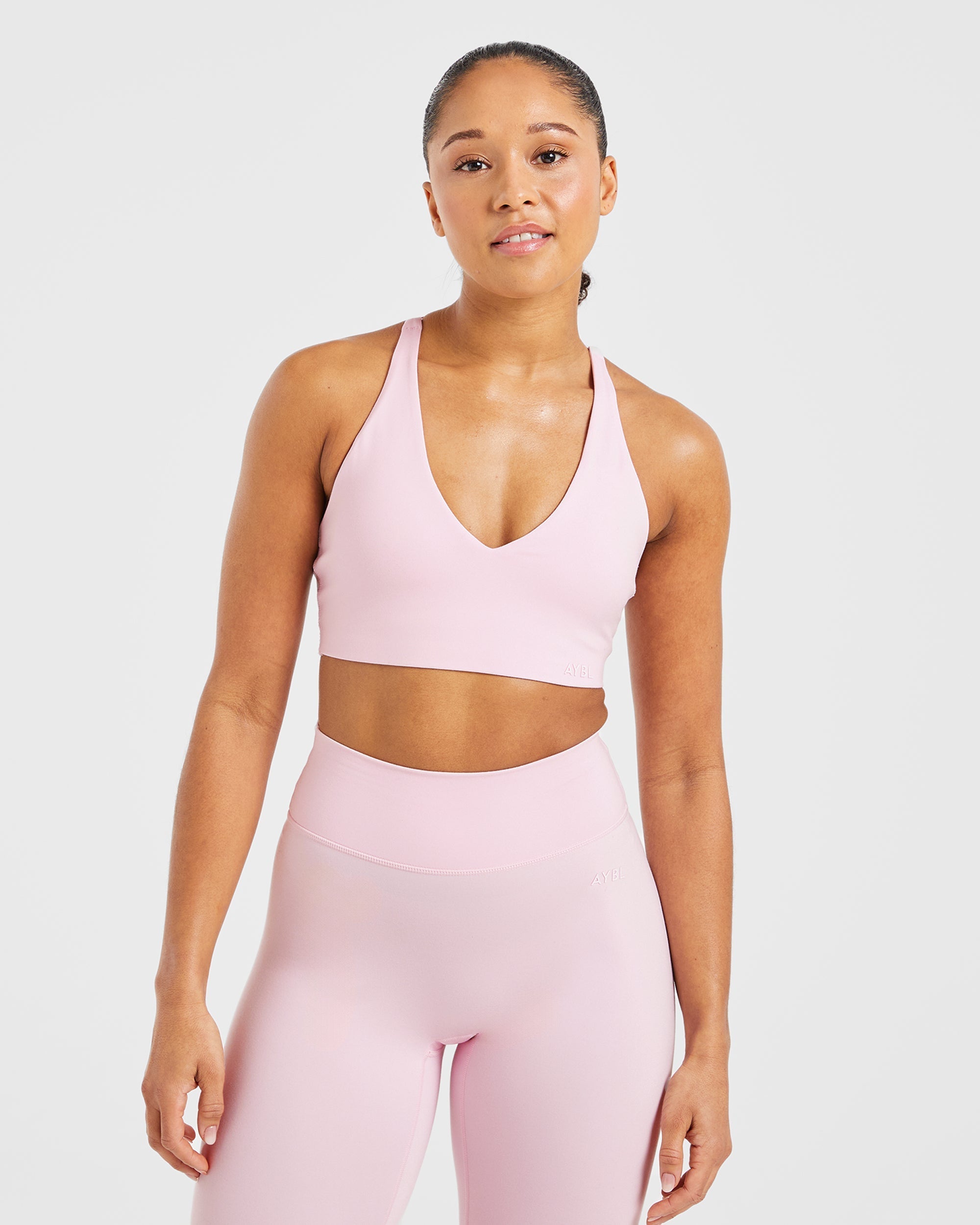 Staple Sports Bra - Pastel Pink