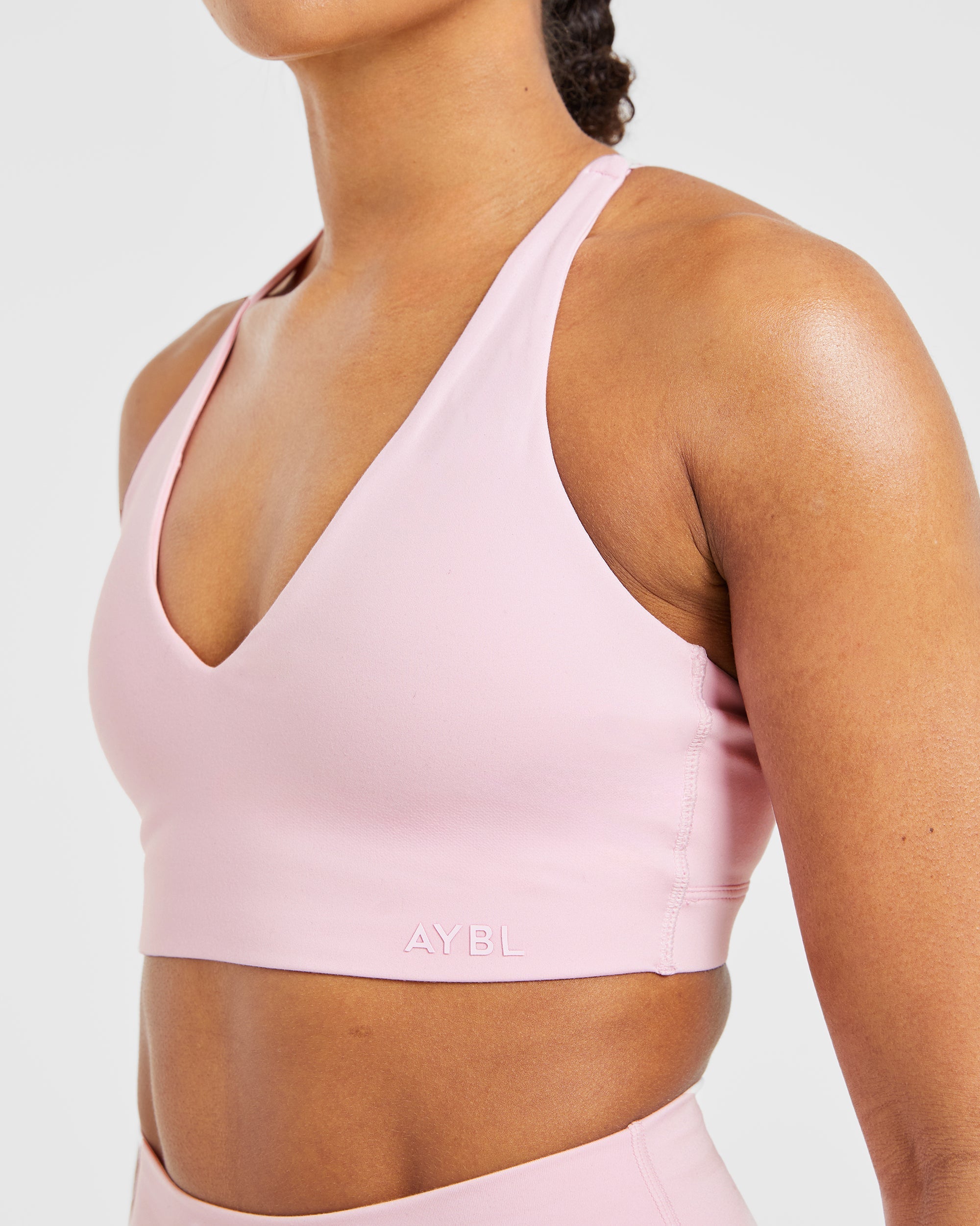 Staple Sports Bra - Pastel Pink