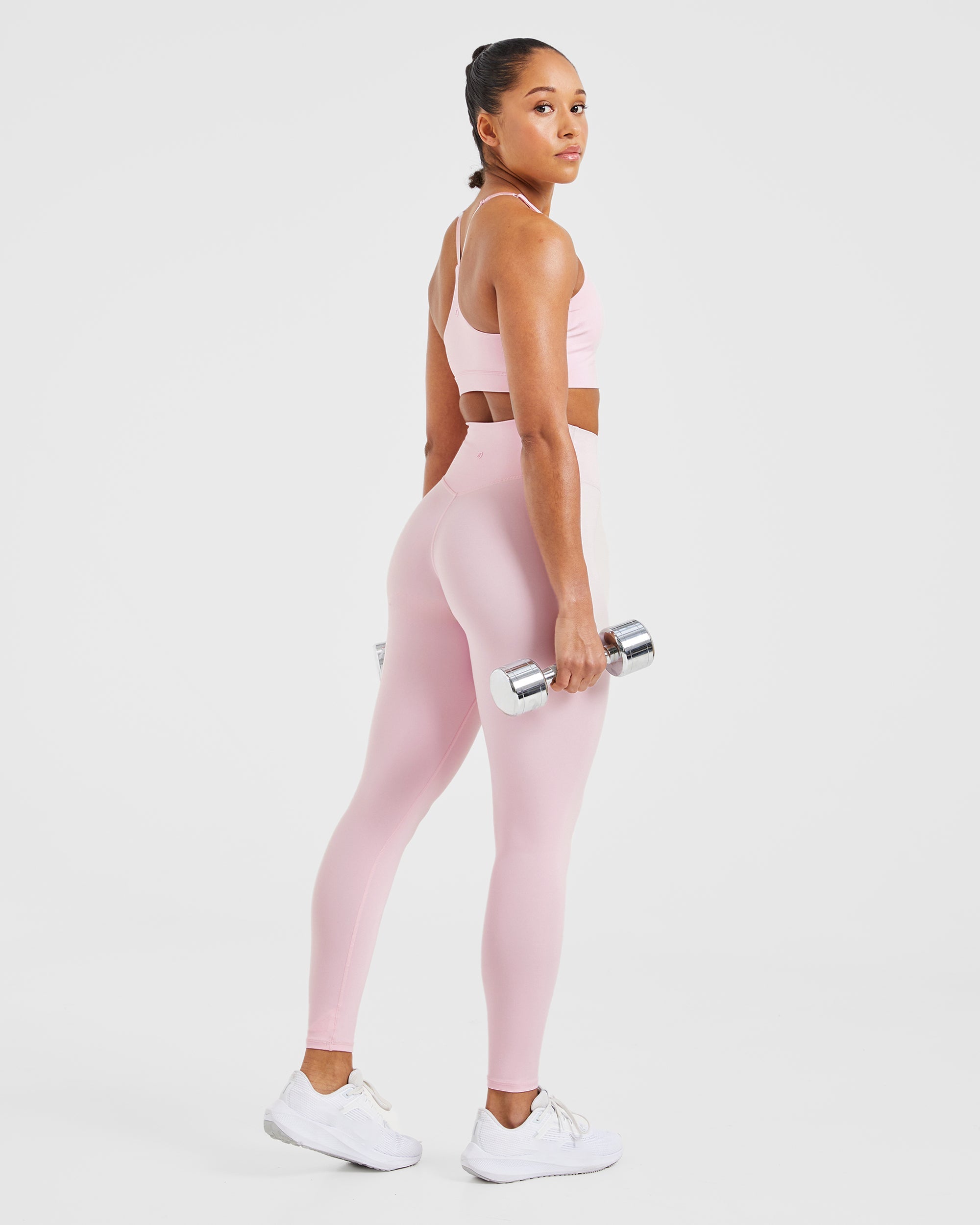 Staple Leggings - Pastel Pink