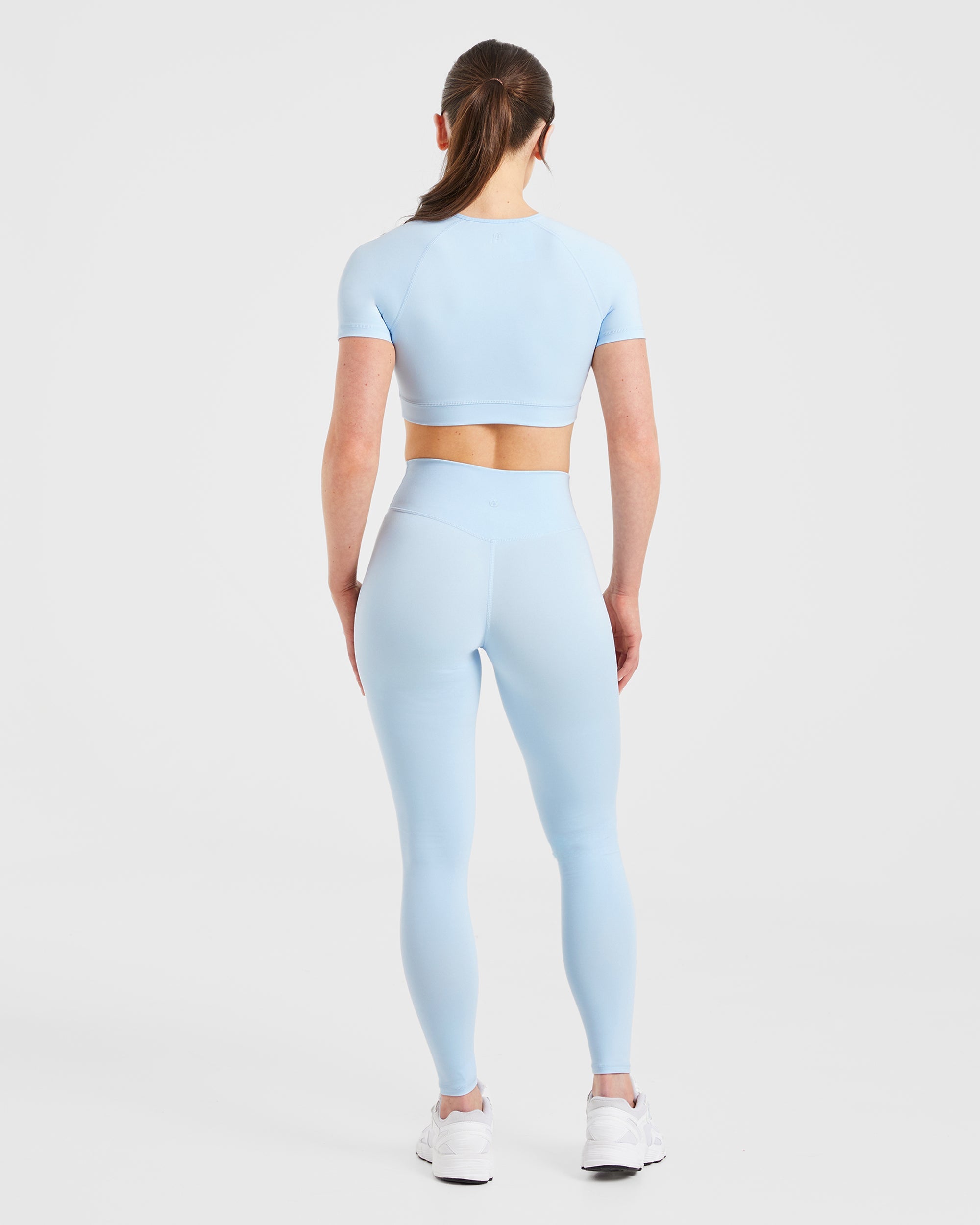 Staple Crop Top - Pastel Blue