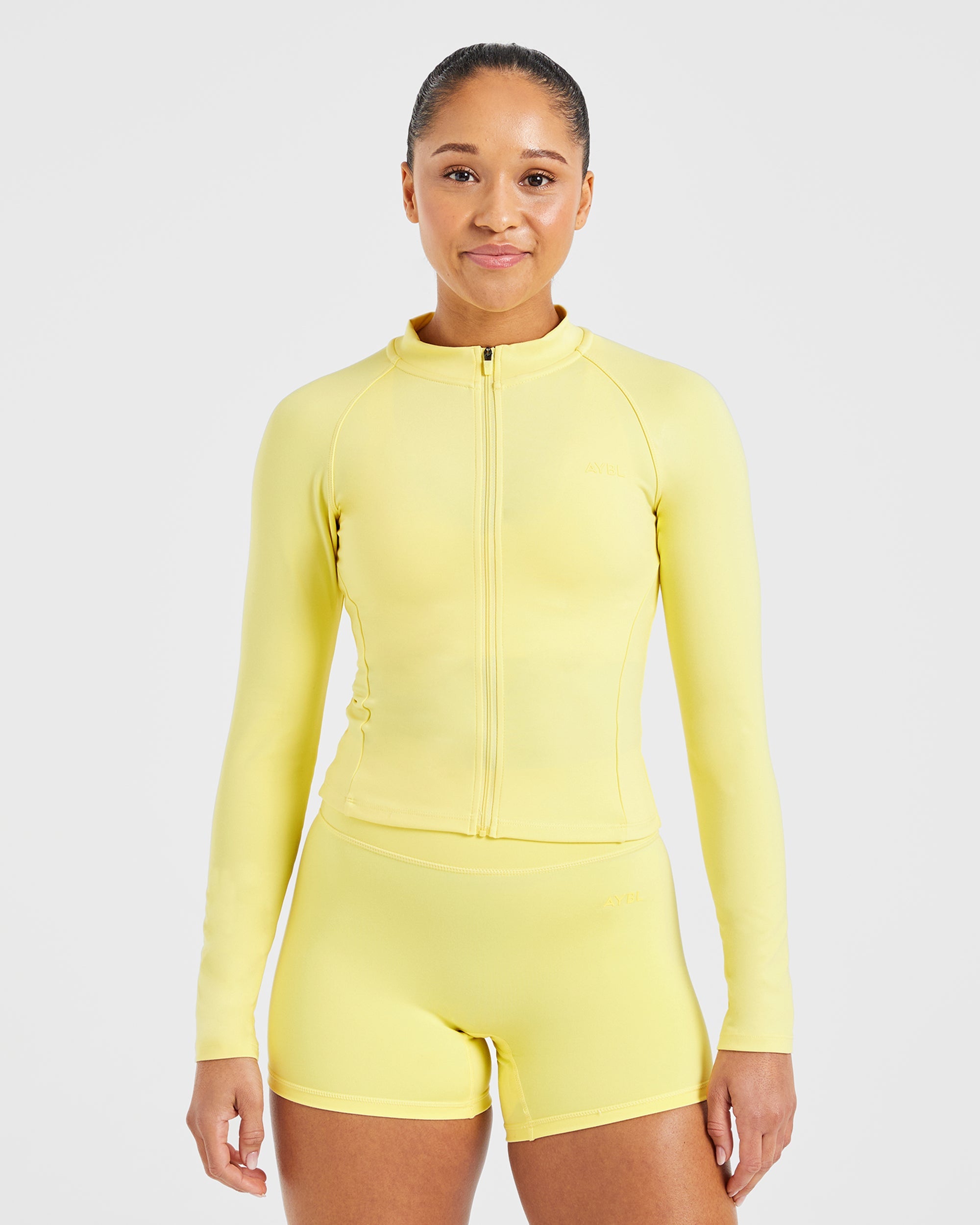 Staple Zip Jacket - Pastel Lemon