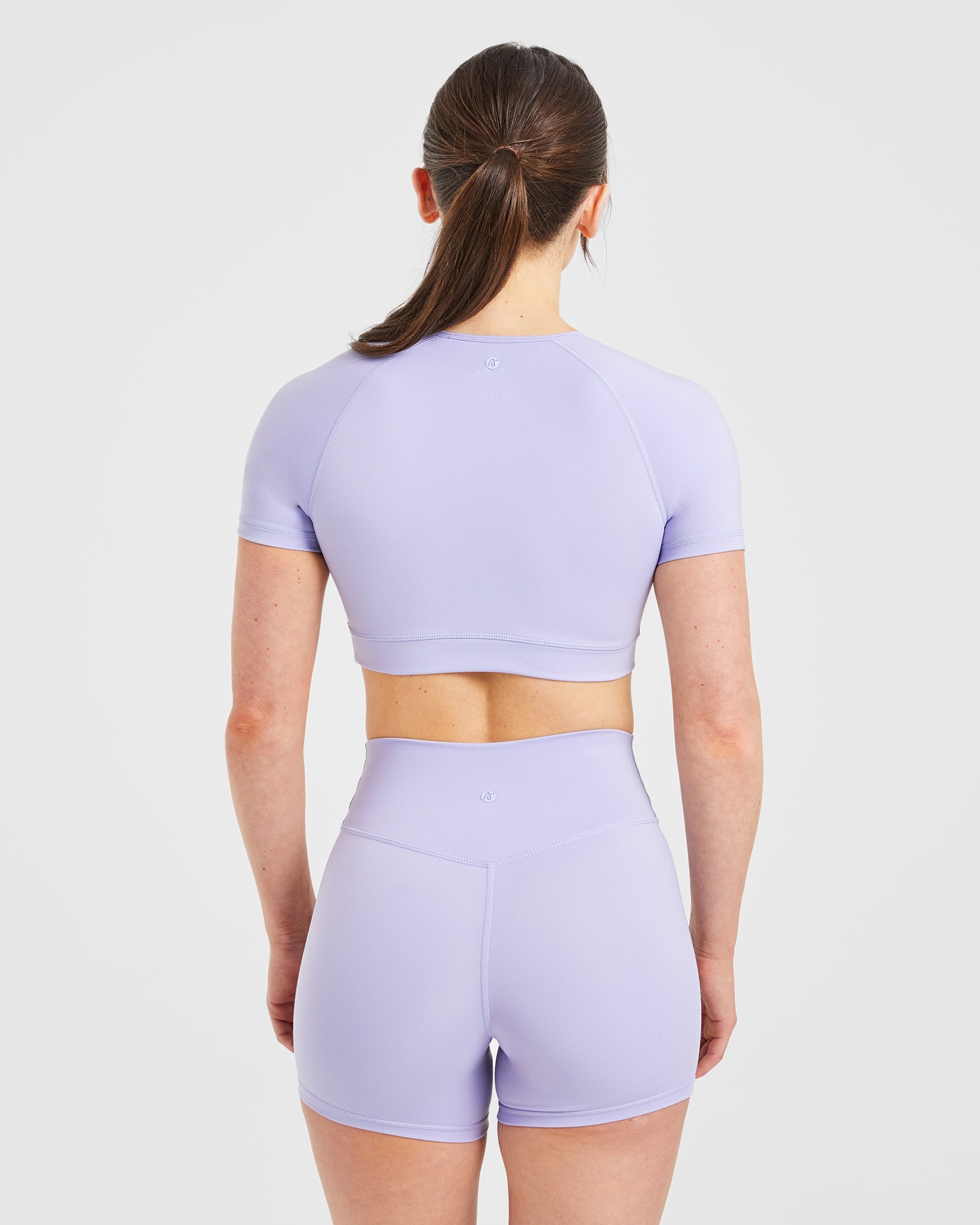 Staple Crop Top - Pastel Lavender