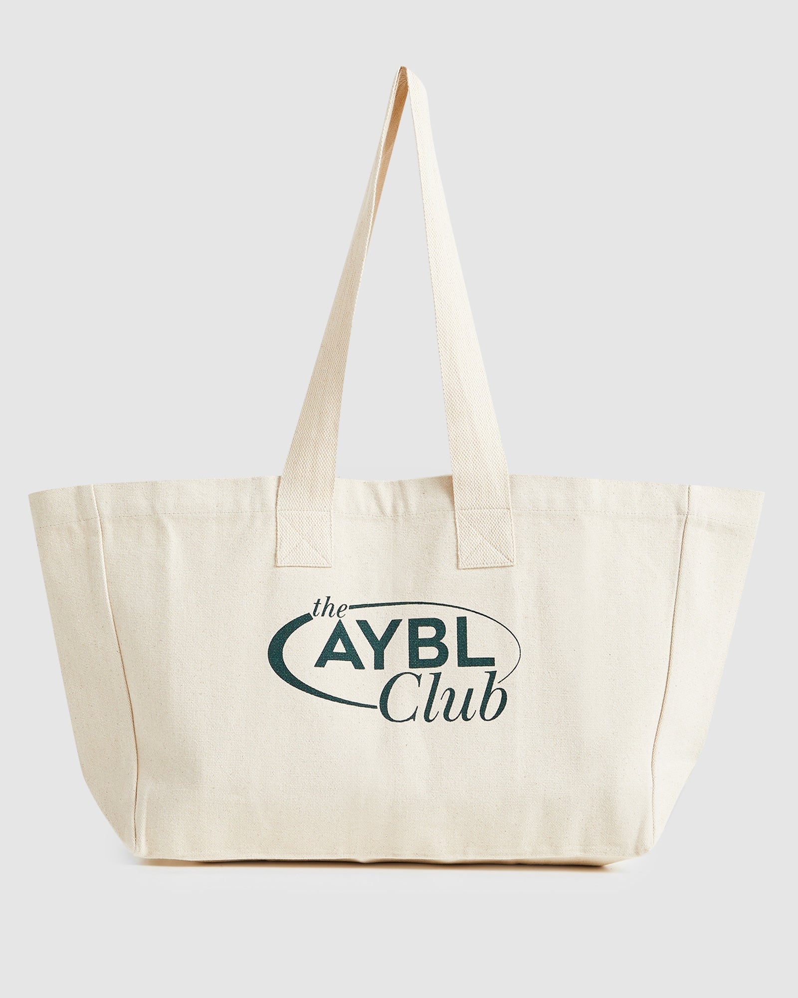 AYBL Club Tote Bag - Canvas/Green