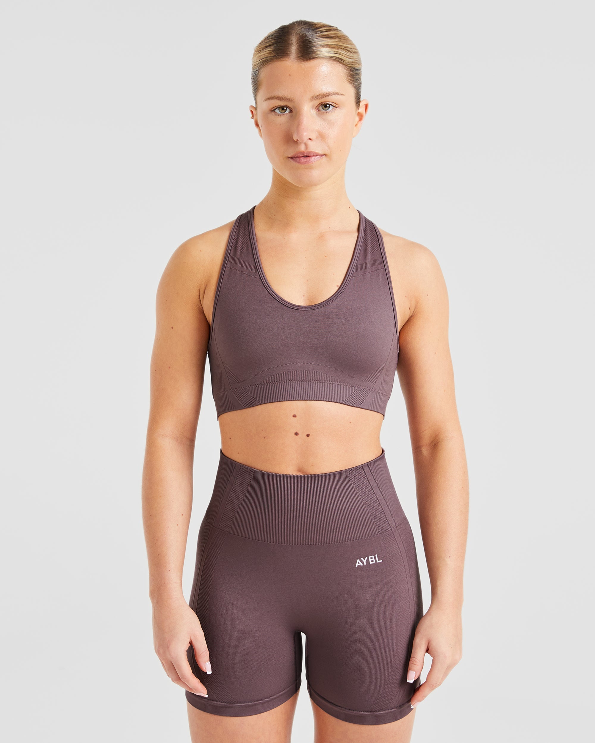 Balance V3 Seamless Sports Bra - Coffee Bean