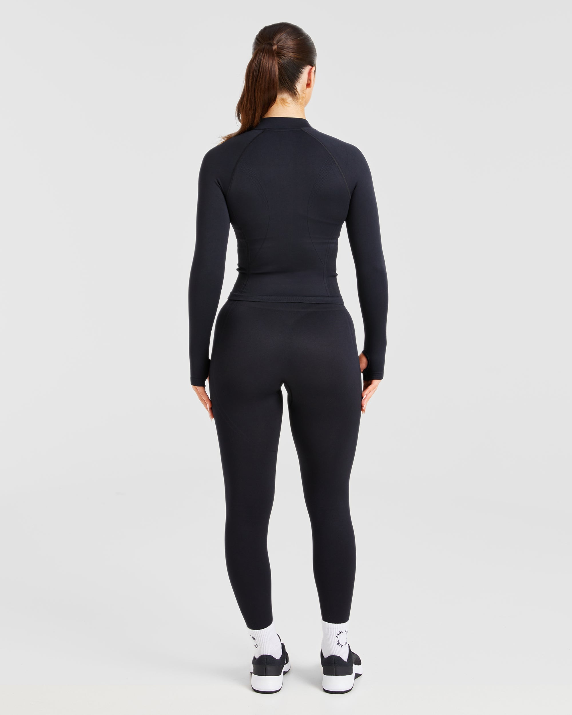 Balance V3 Seamless Zip Jacket - Black