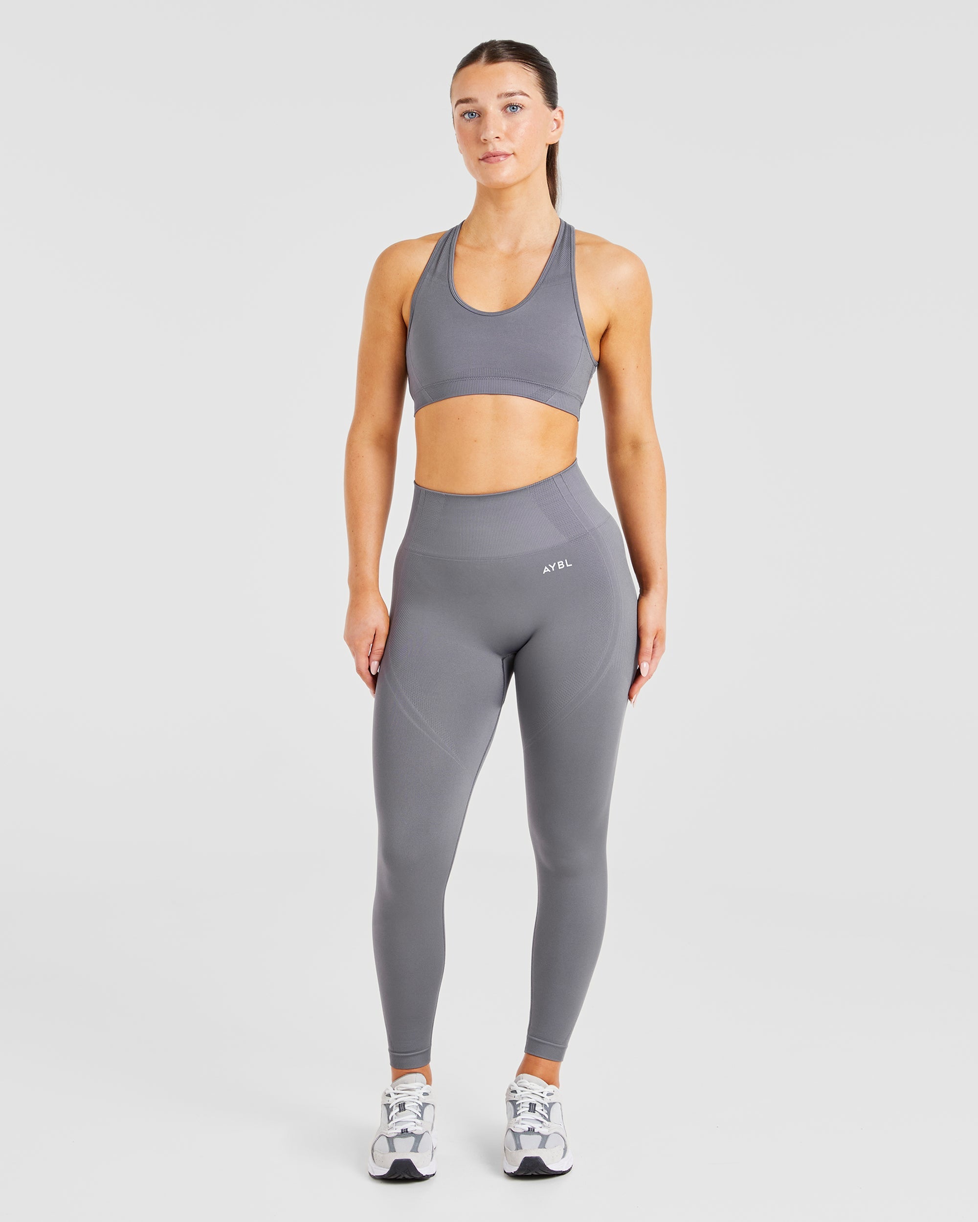 Balance V3 Seamless Sports Bra - Charcoal Grey