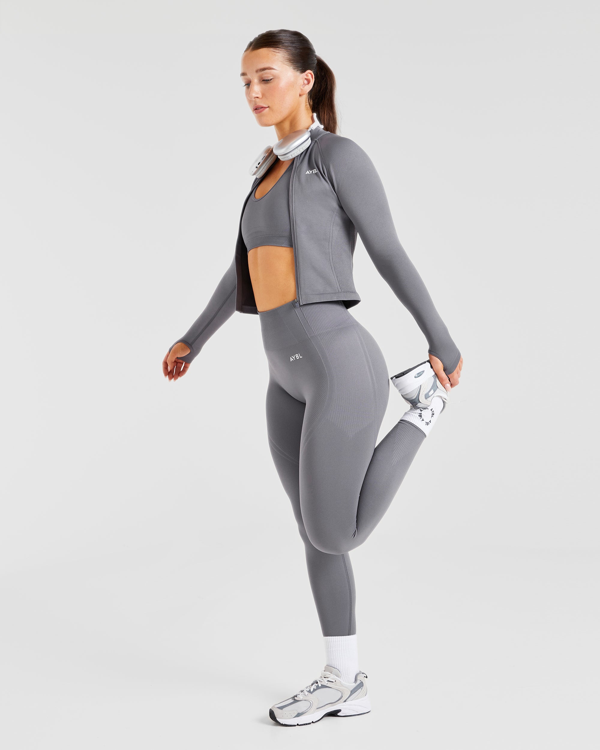 Balance V3 Seamless Leggings - Charcoal Grey