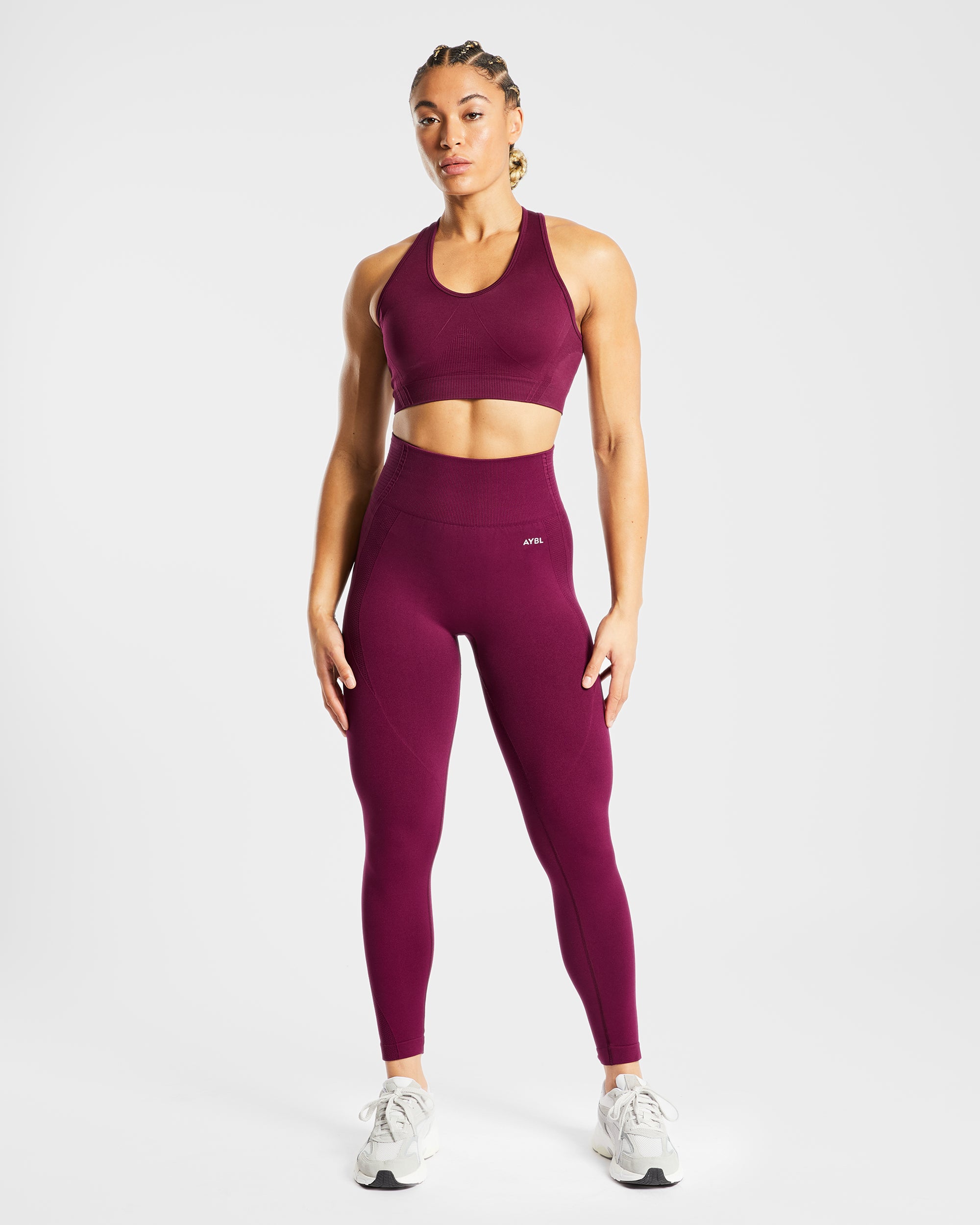 Balance V2 Seamless Leggings - Purple Wine