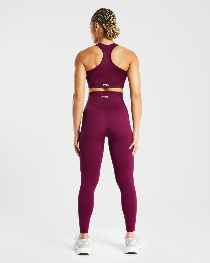 AYBL Leggings | Womens Balance V2 Seamless Leggings - Mocha ~ Paola Vanacore