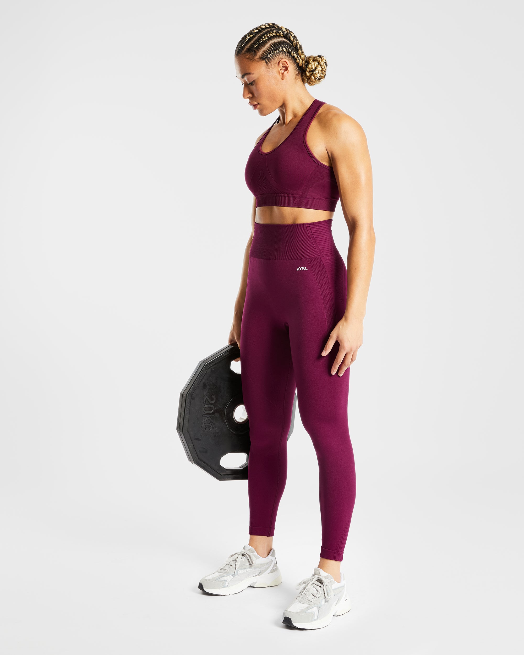 Balance V2 Seamless Leggings - Purple Wine