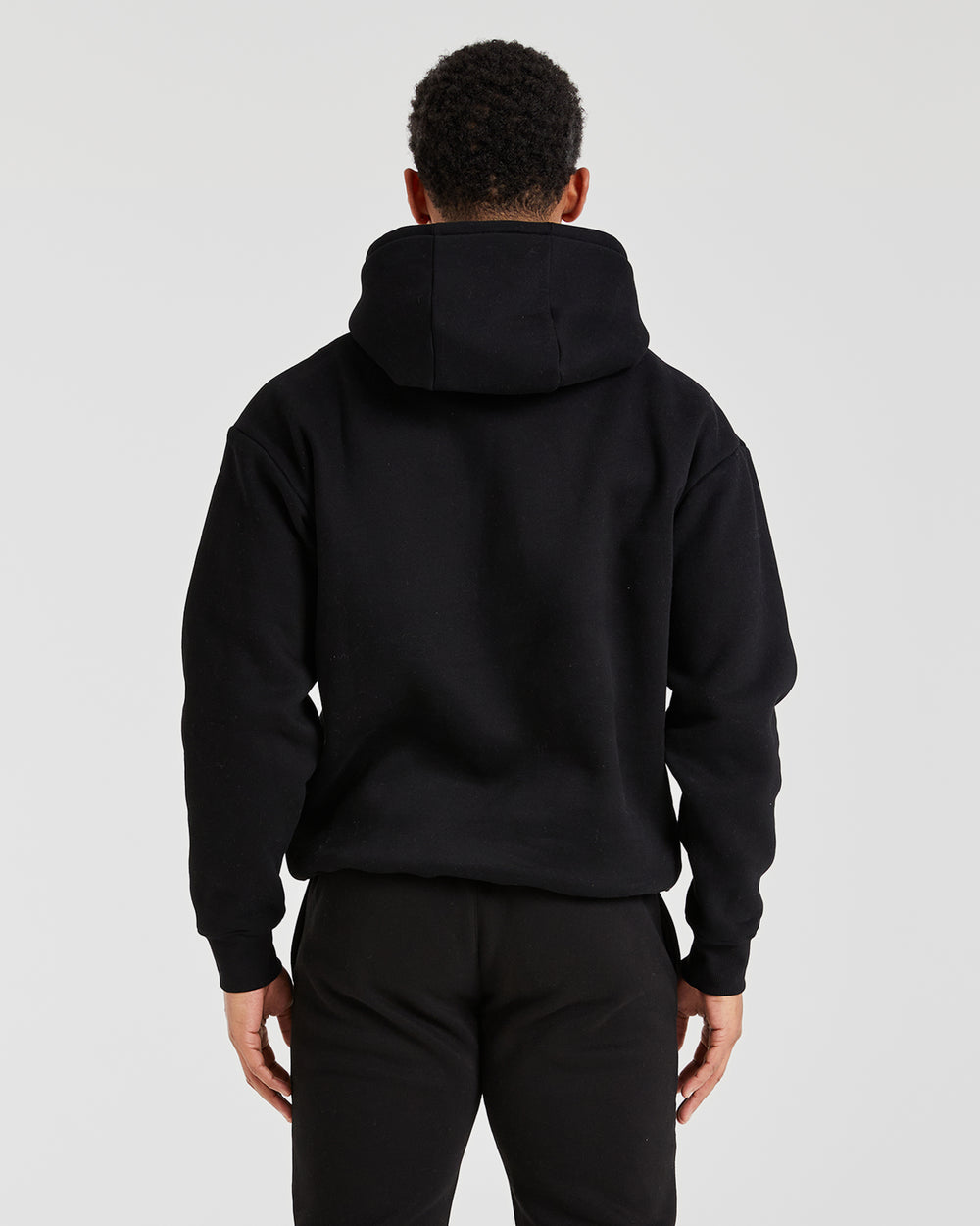 Essential Hooded Down Coat Bds Black