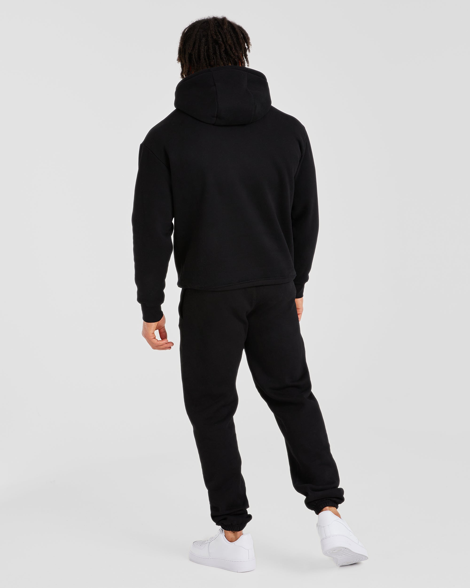 Essential Oversized Joggers - Black