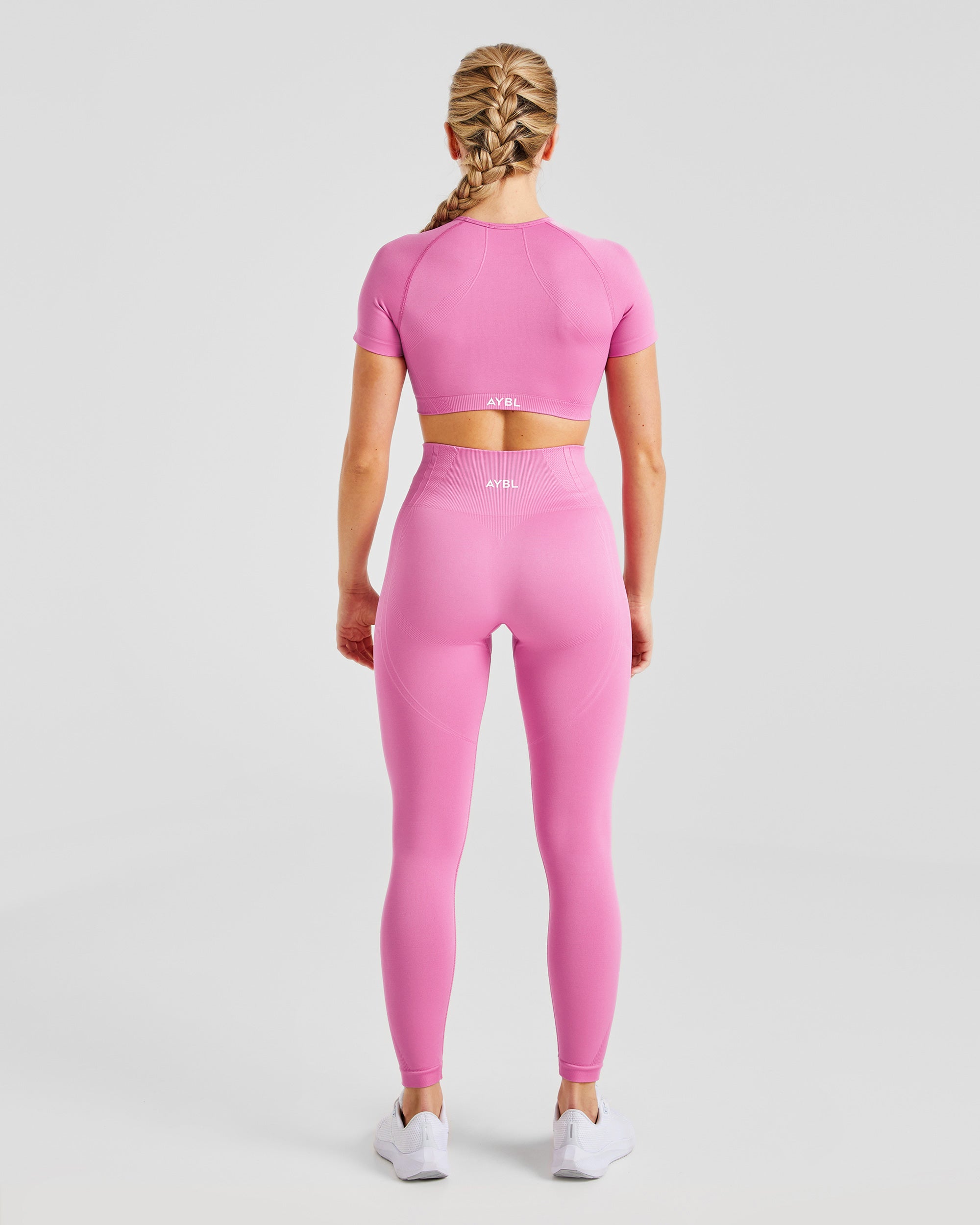 Balance V3 Seamless Crop Top - Bubblegum Pink