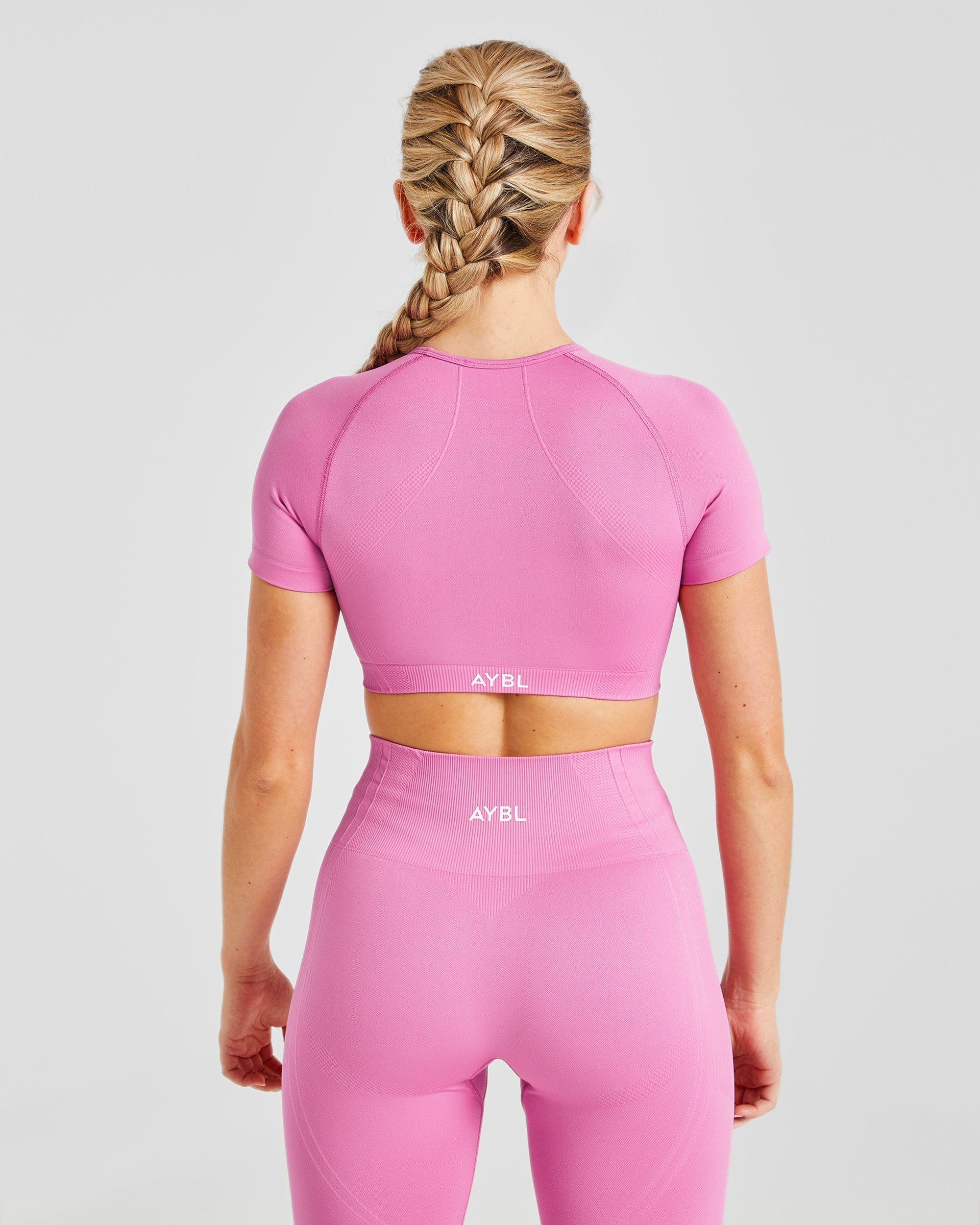 Balance V3 Seamless Crop Top - Bubblegum Pink