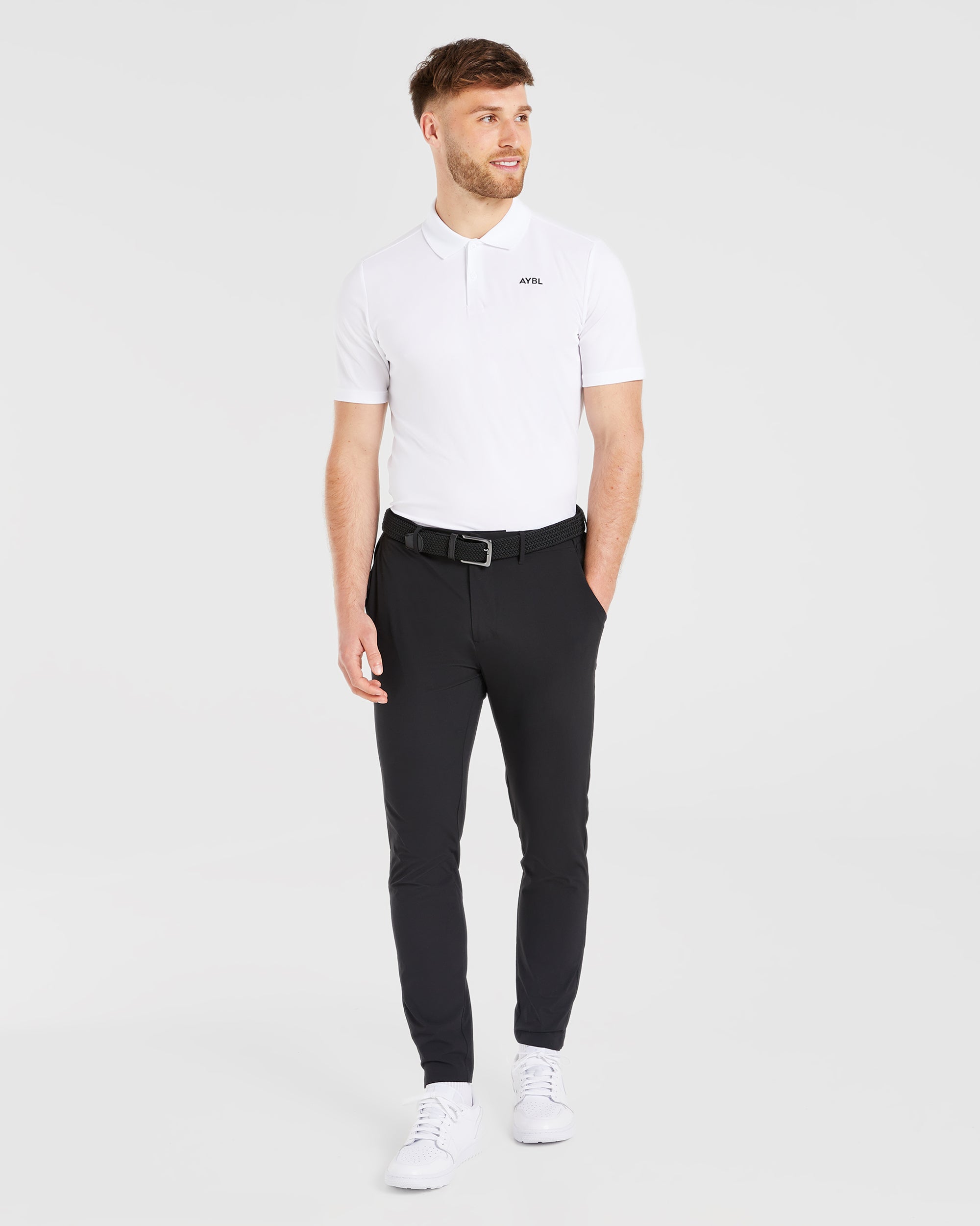 Performance Polo Shirt - White