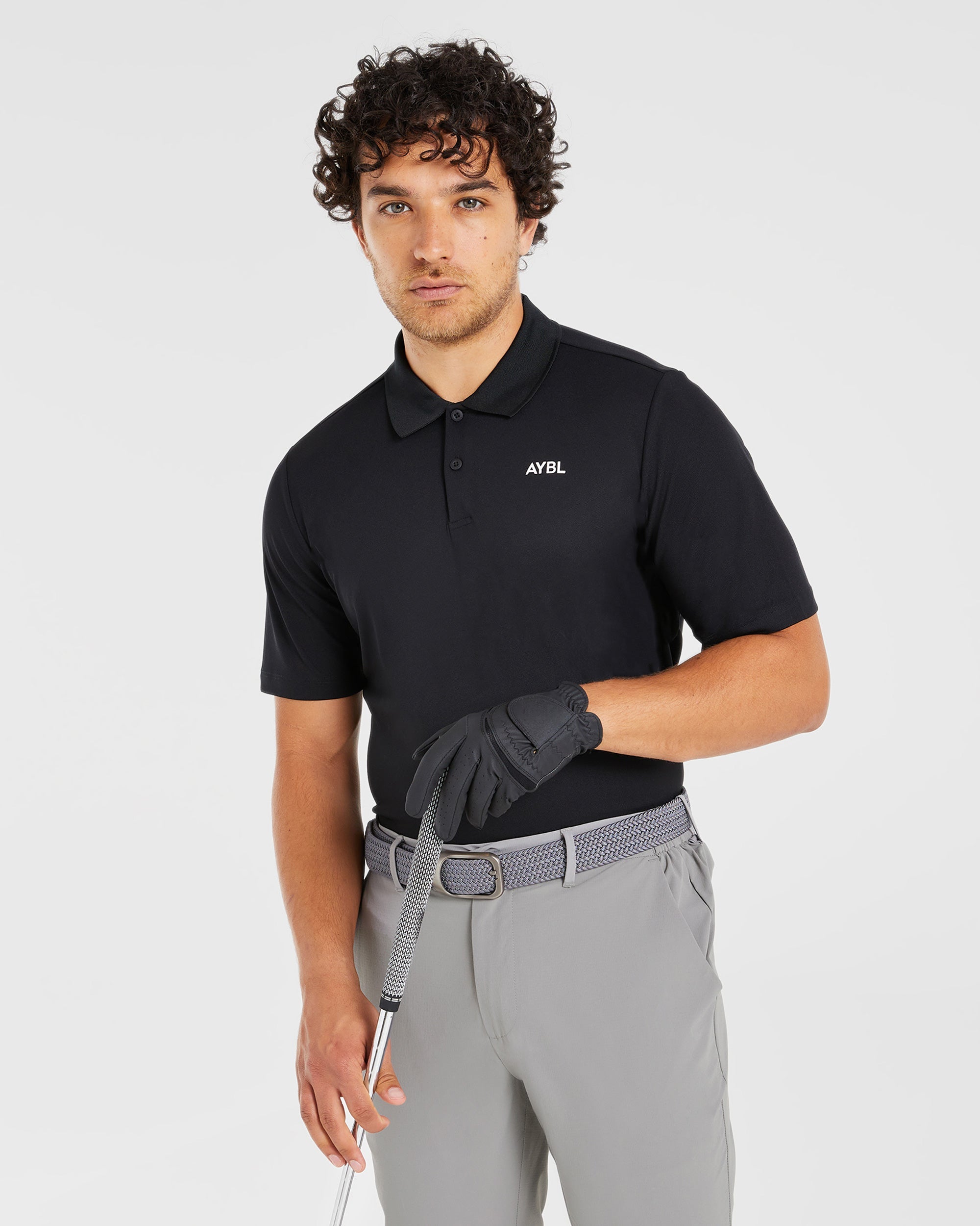 Performance Polo Shirt - Black