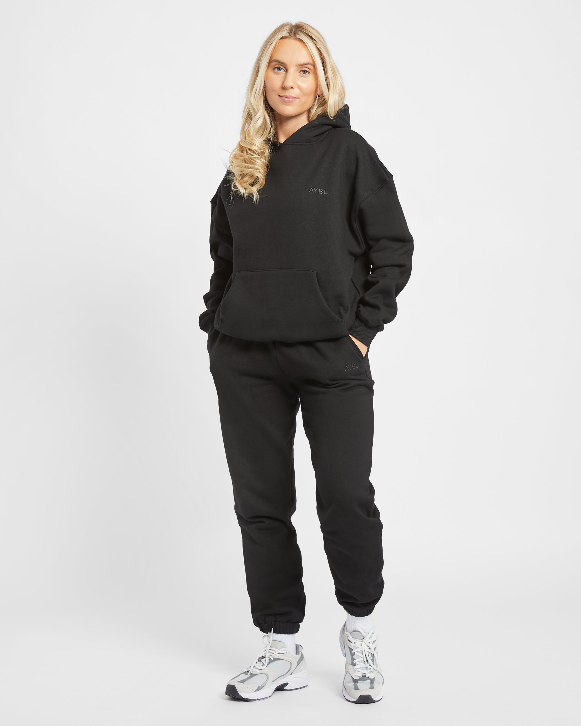 Premium Oversized Hoodie - Black