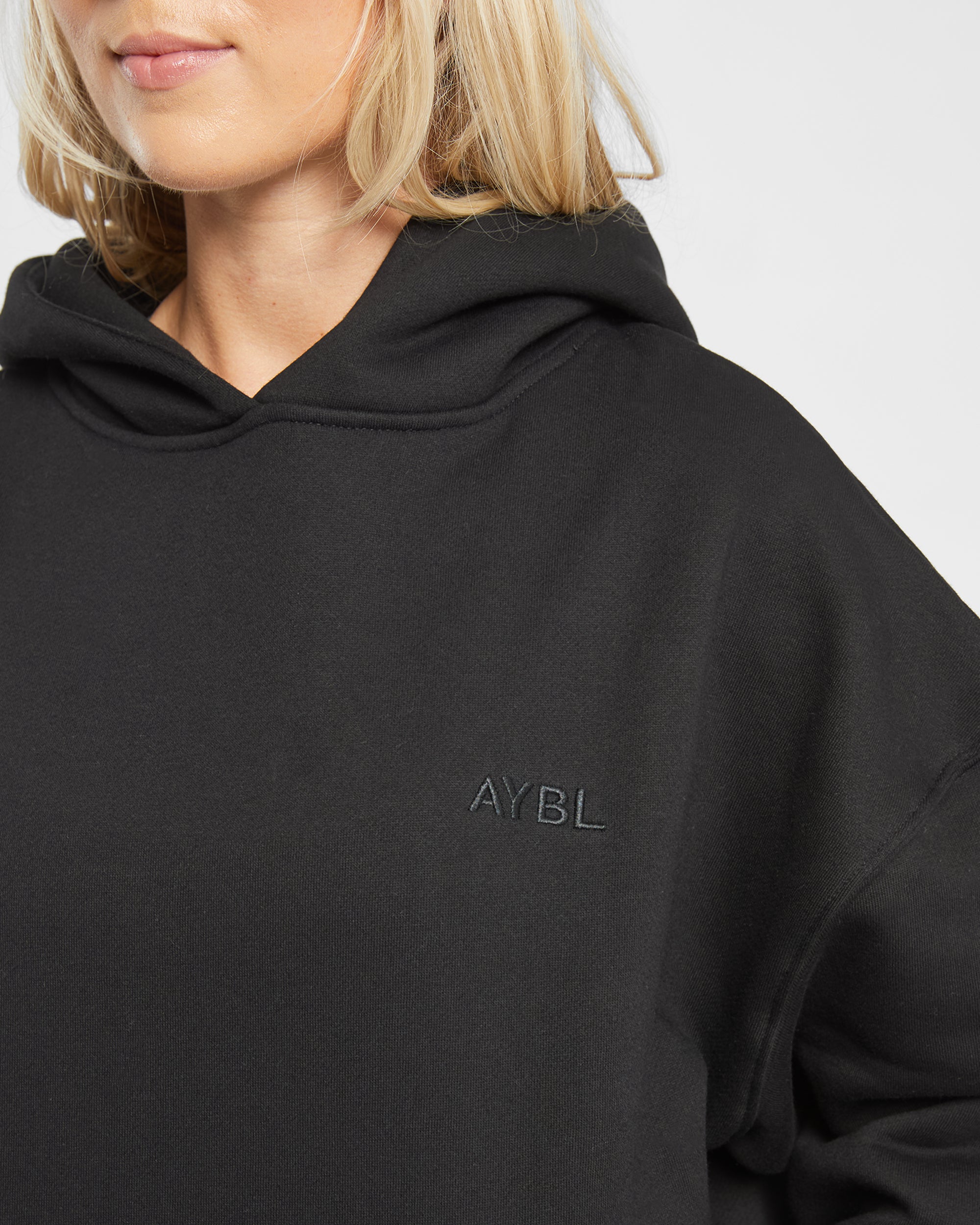 Premium Oversized Hoodie - Black