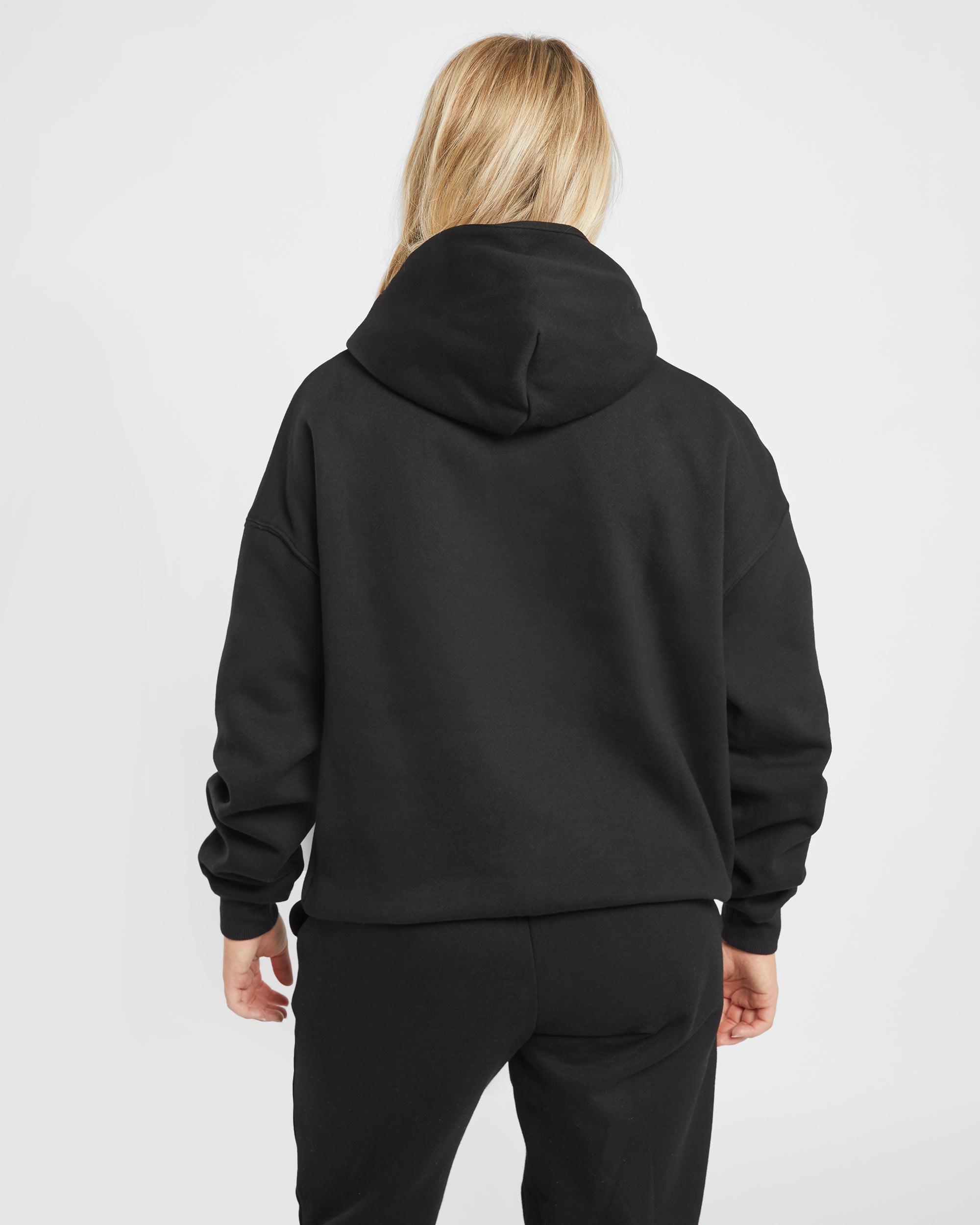 Premium Oversized Hoodie - Black